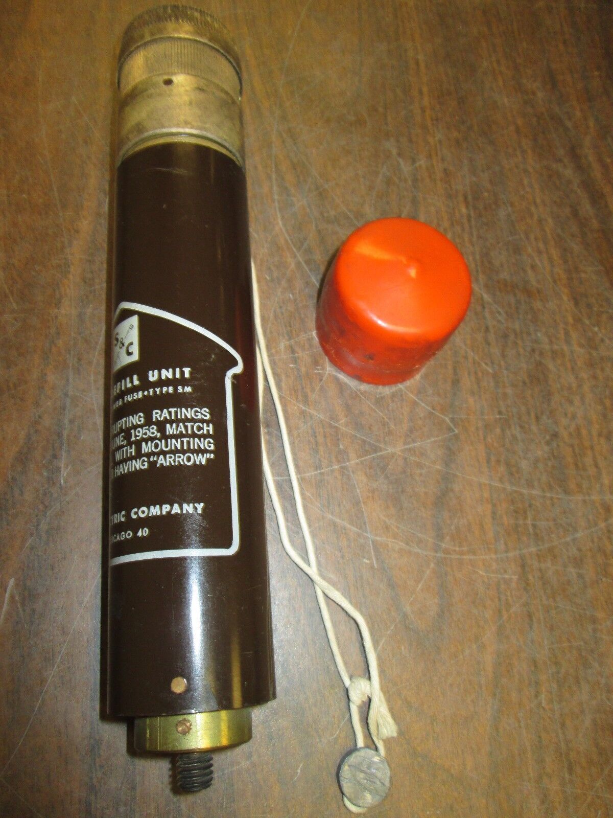 S&C SM-5 Power Fuse Refill Unit 132150-R1 14.4KV 100A New Surplus