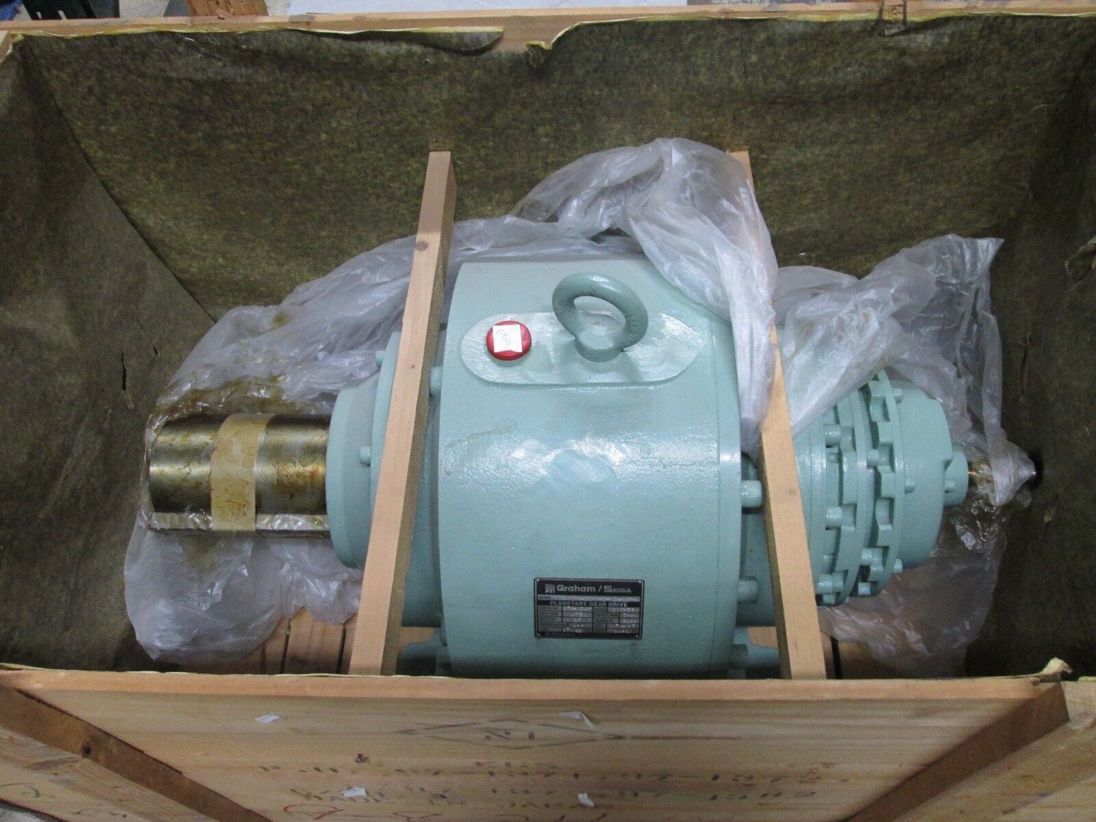 Graham/Seisa Planetary Gear Drive QPP-038-B-H2-297-S 1750RPM In 5.9RPM Out