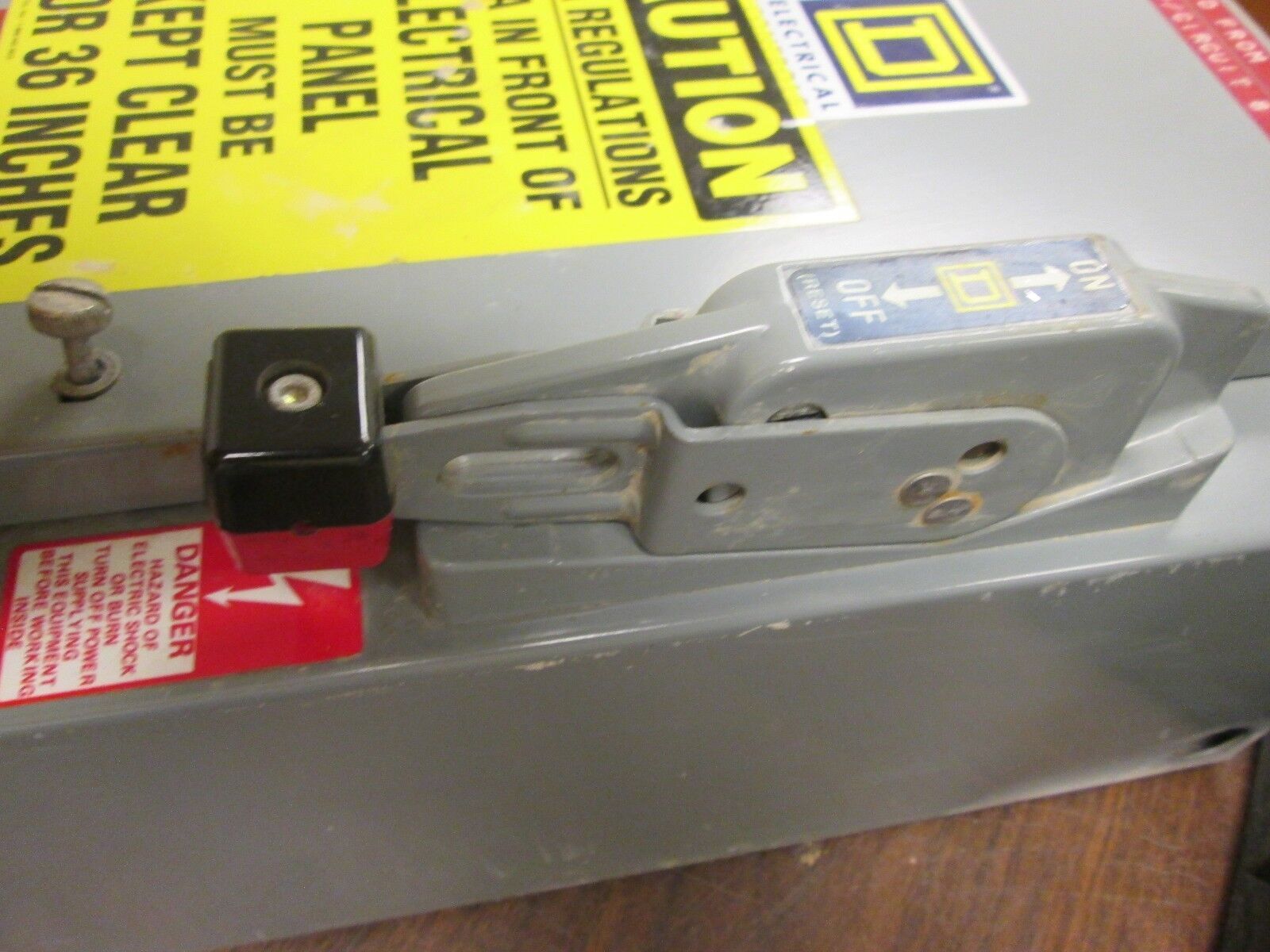Square D Fusible Combination 8538 SBG13 30A 120V Coil Size 0 Starter Used