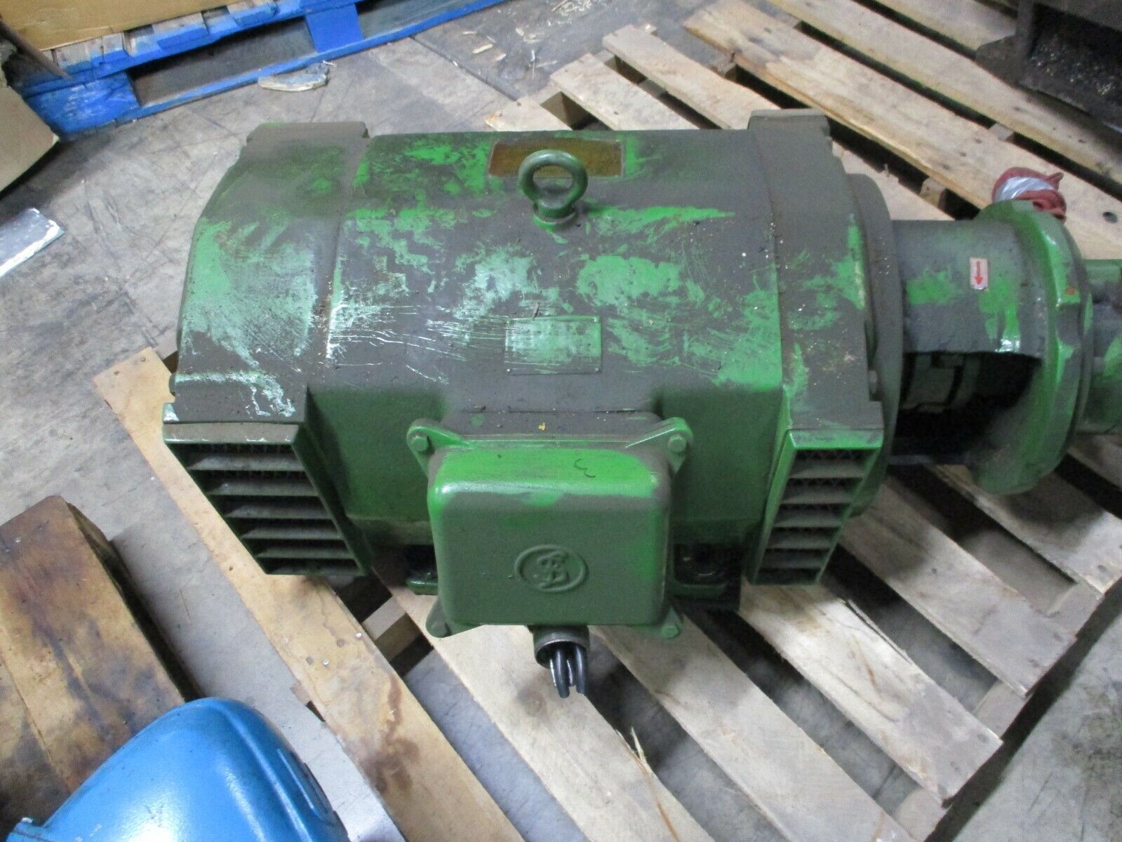 Tokyo Keiki Vane Pump w/ Motor SQP32-25-14-1AA10 40HP 1200RPM 220/440V 103/52A