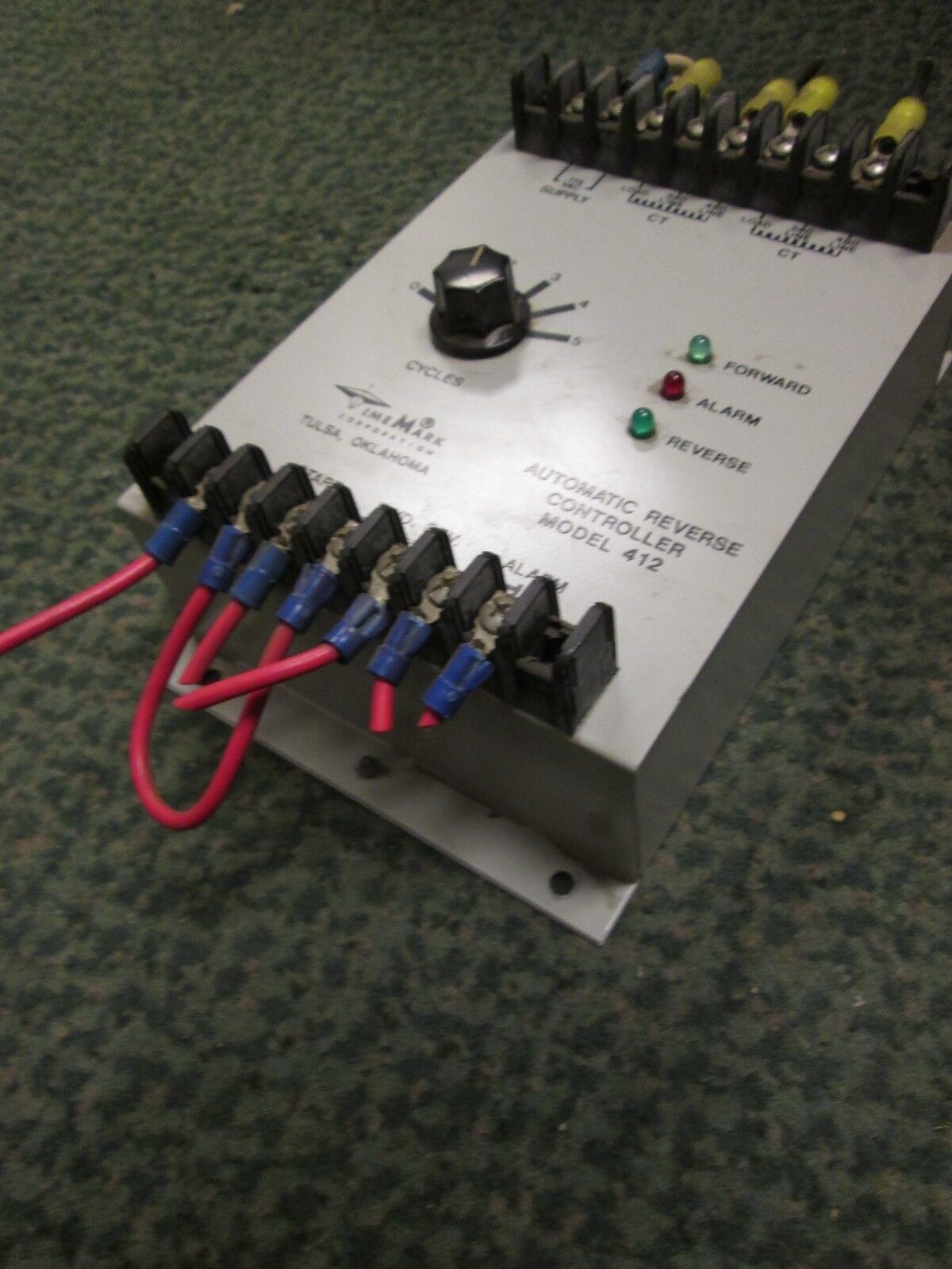 Time Mark Automatic Reverse Controller Model 412 0-5 cycles Used