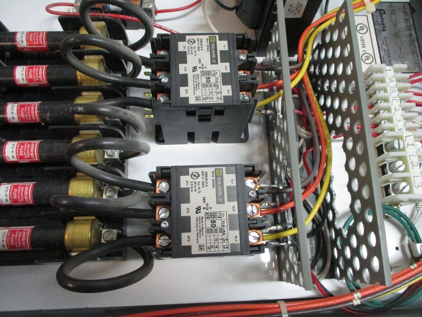 Fostoria Wall Infrared Contactor Enclosure FPC-463-2FP 8.3kW 480V 100A 3Ph 60Hz