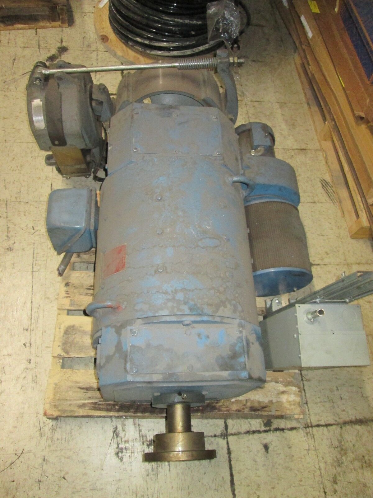 Emerson DC Motor w/ Brake and Blower 3680B152002 20HP 500RPMs DP frame Used