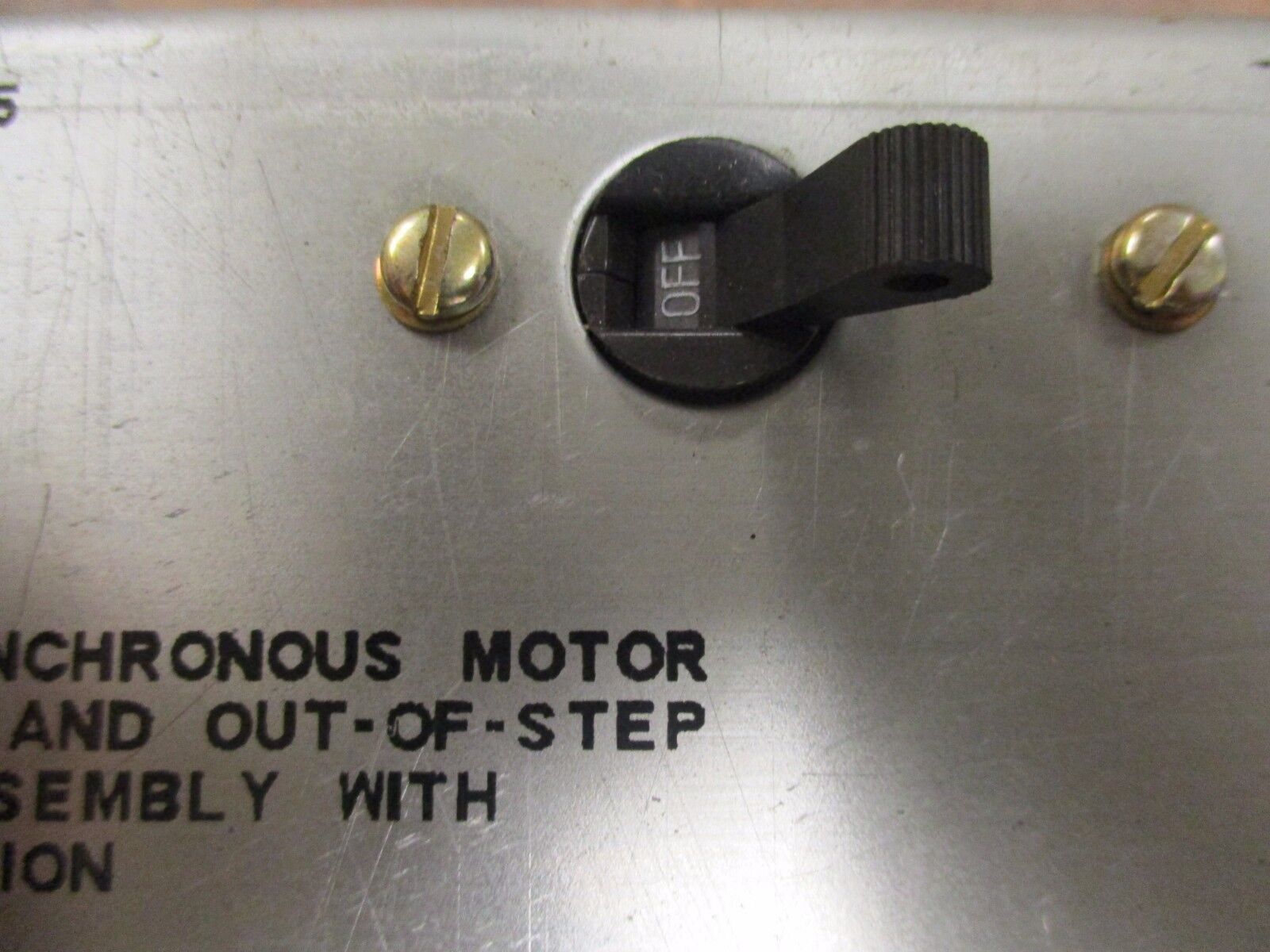 Kato Engineering Field Relay Protection Assembly 511-01111-25 120V 5A Used