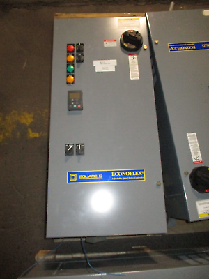 Square D Econoflex Altivar AC Drive w/ Bypass 8839 58EGG4VY Ser. A 7.5HP 3Ph