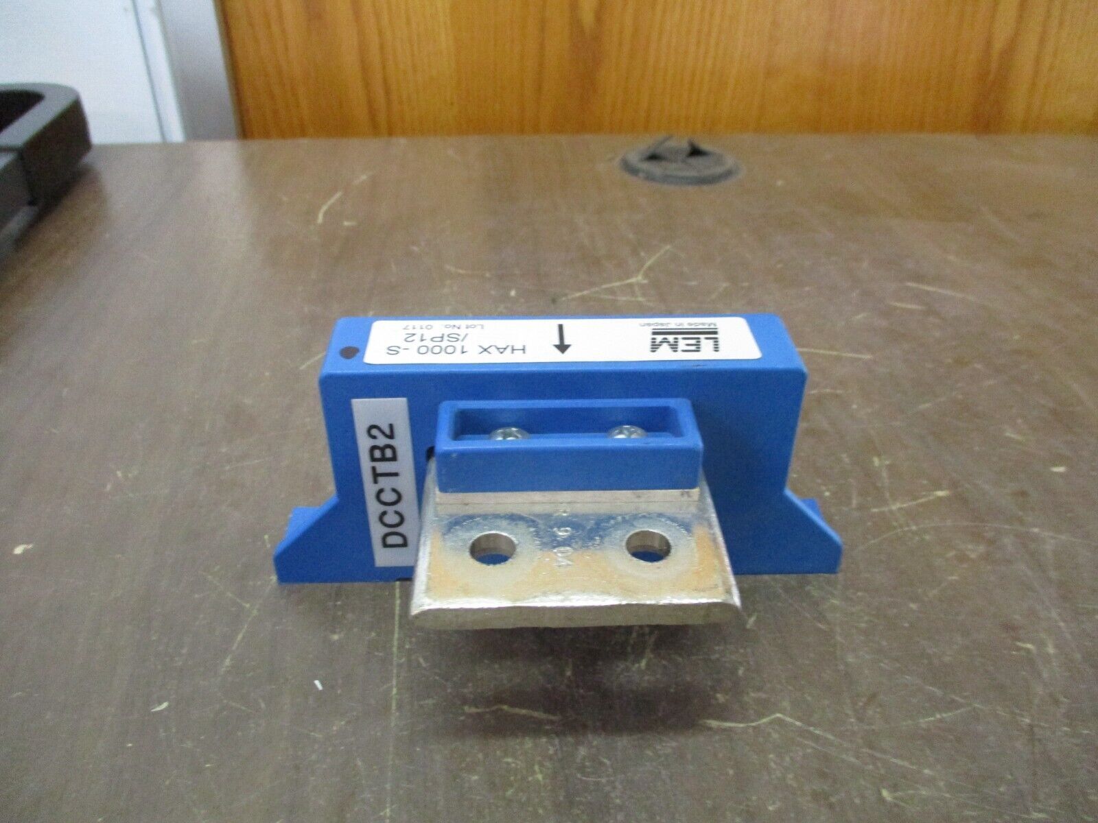 LEM Current Transducer HAX1000-S/SP12 w/ Bus bar Used