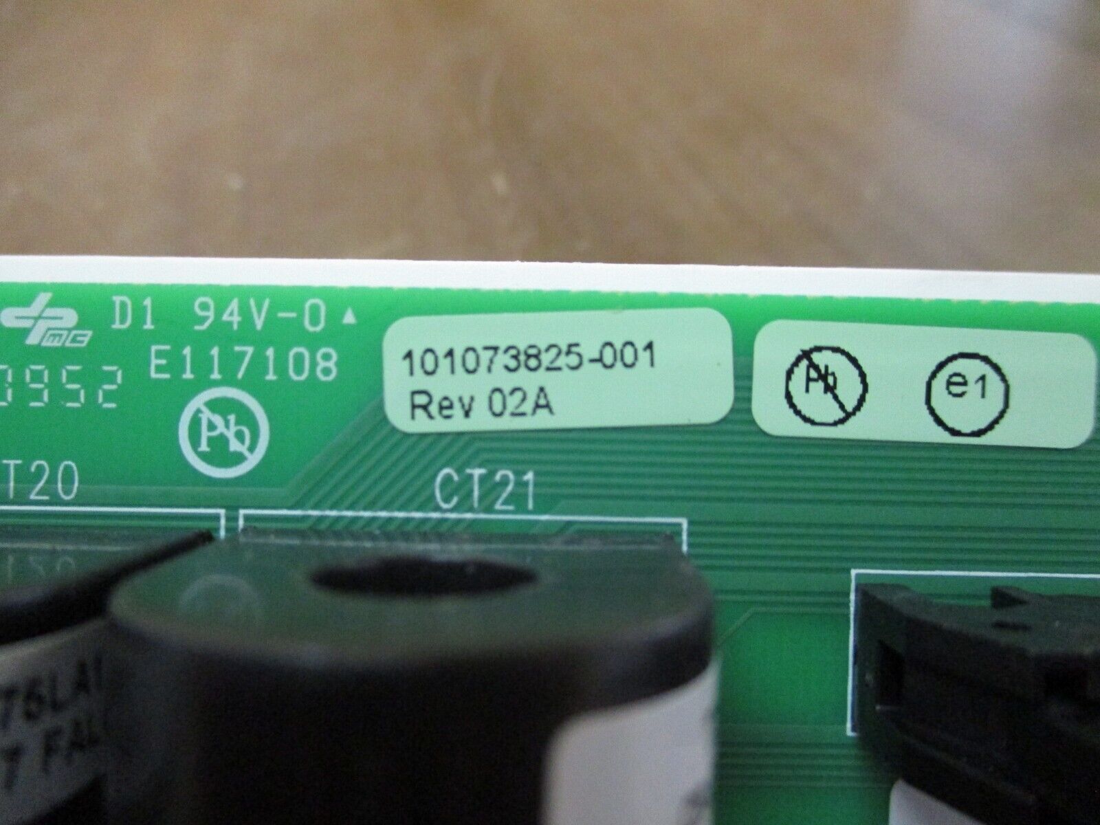 dpmc Branch Circuit Current Monitoring CT Strip 101073825-001 Rev. 02A Used