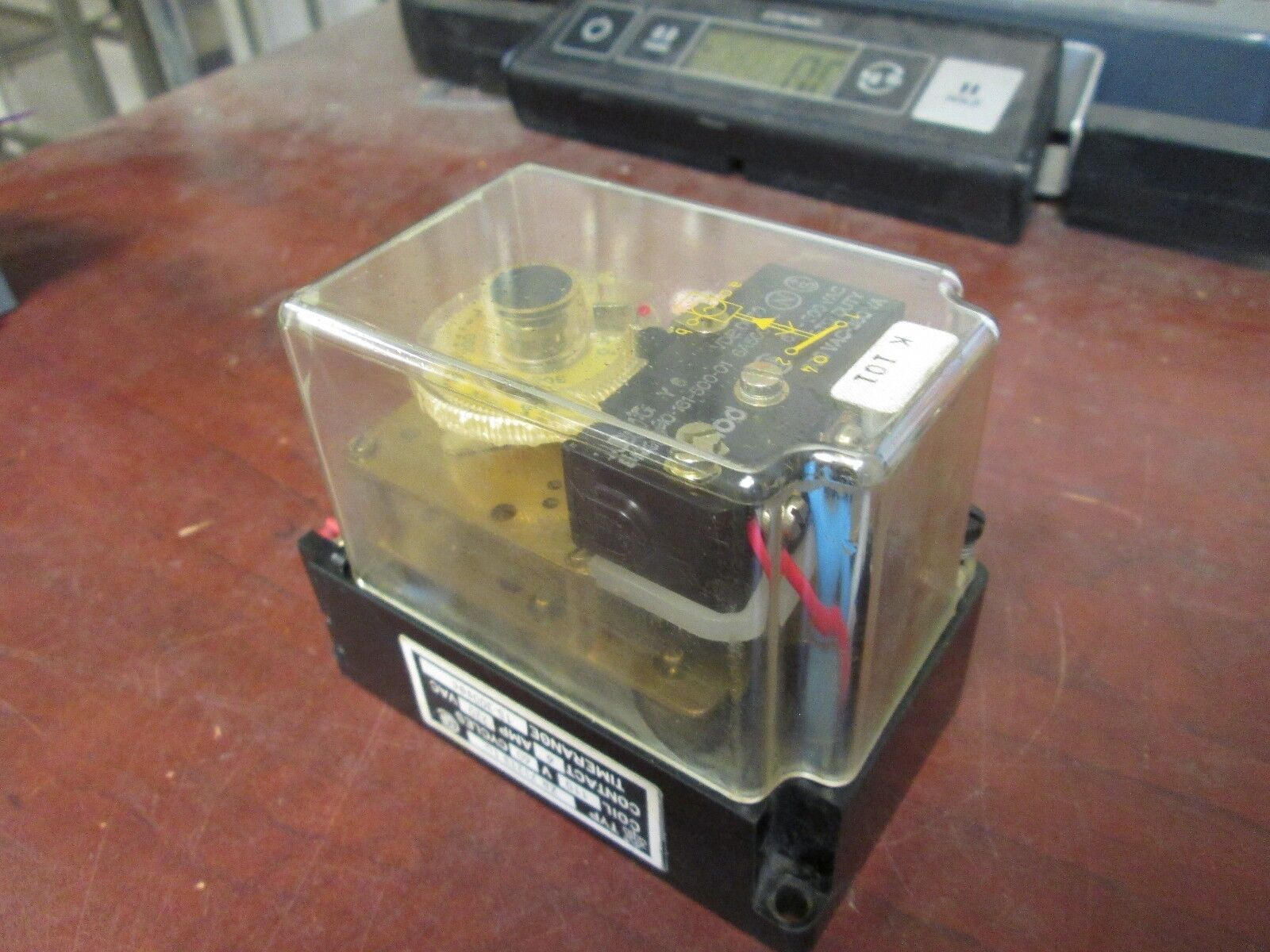 AEG Timer ZR 712T3 1U 6A 600V 0-300sec Range Used