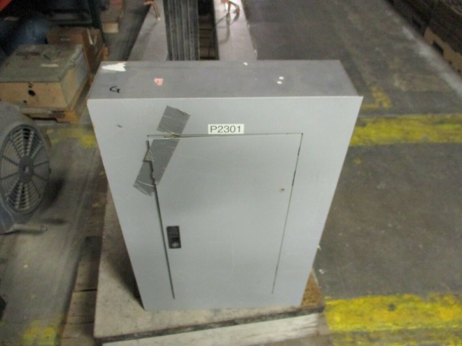 GE Main Lug Breaker Panel ALF3181MTX AXB4 125A Max 208Y/120V 3Ph 4W 18-Slot Used