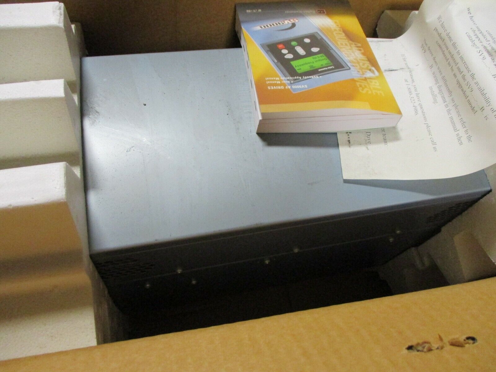 Cutler-Hammer SV9000 AC Drive SV9040AS-5M0A00 40HP 440-500V 3Ph 60Hz New Surplus