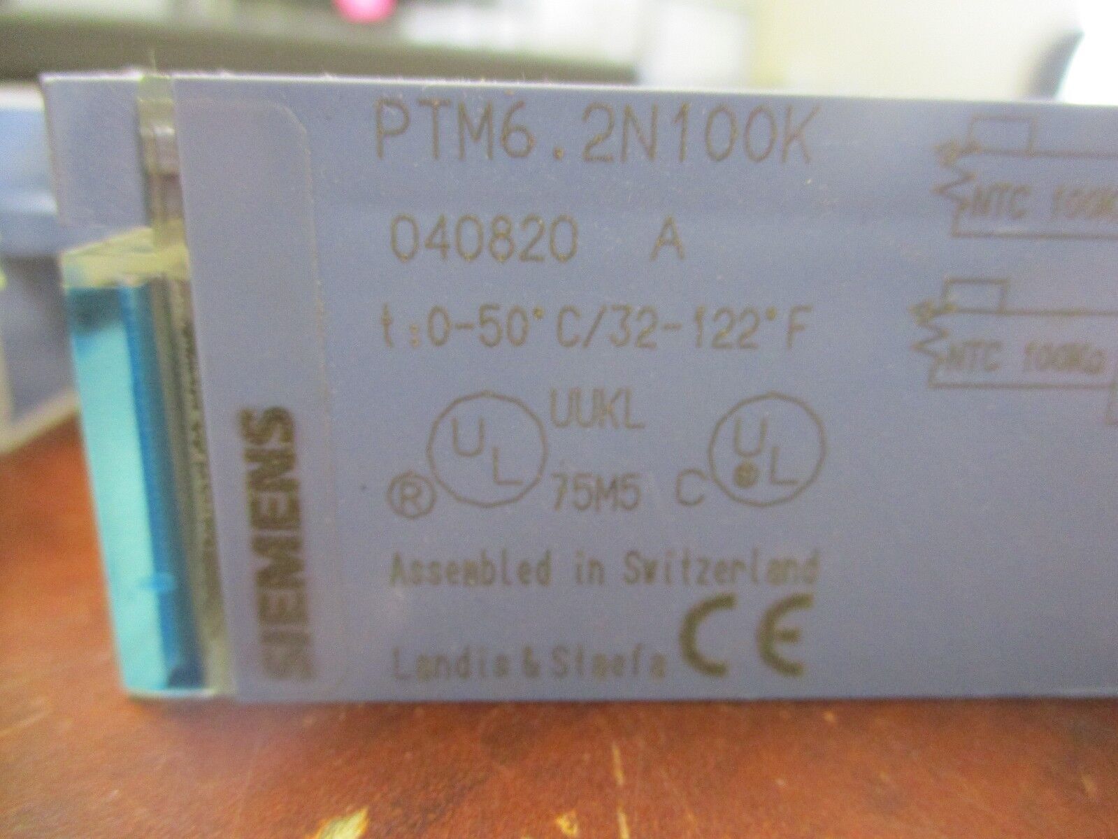 Siemens Point Termination Module PTM6.2N100K *Lot of 2* Used
