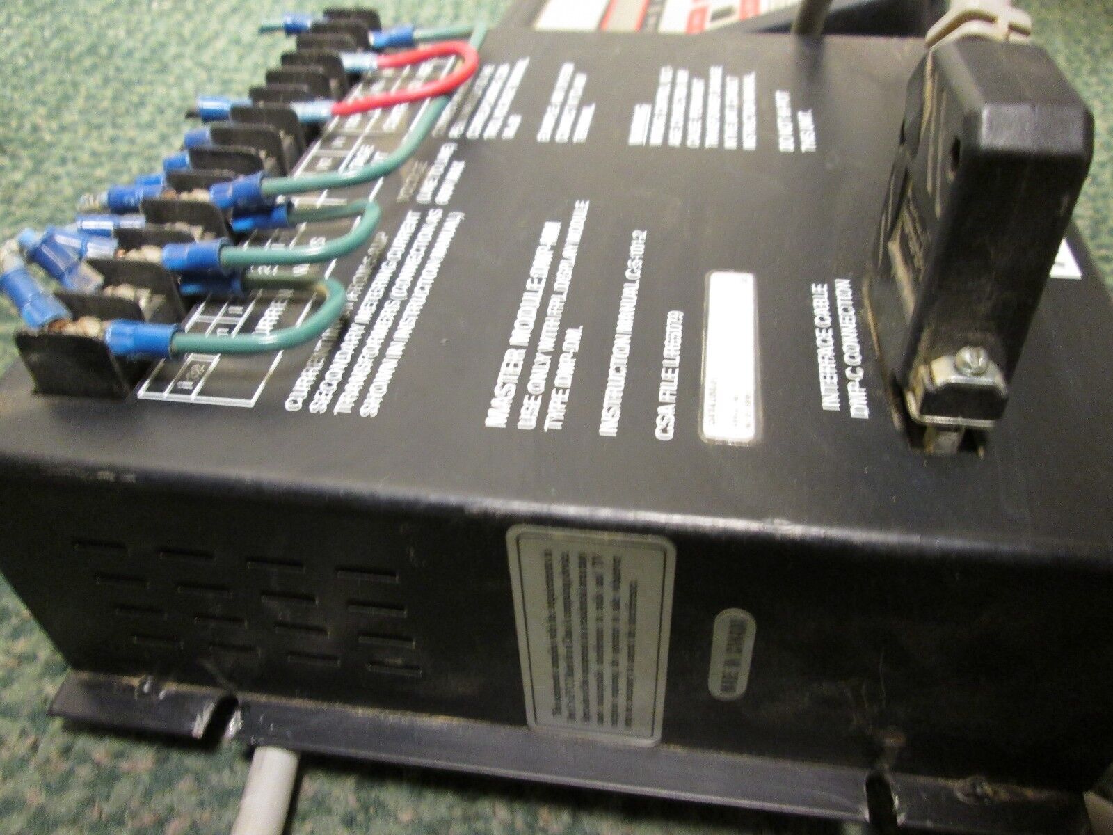 FPL Federal Pioneer Digital Metering Panel & Controls DMP-MM DMP Panel Used