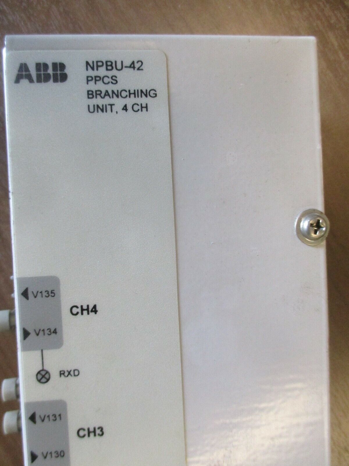 ABB PPCS Branching Unit NPBU-42 4-Ch 24VDC Used