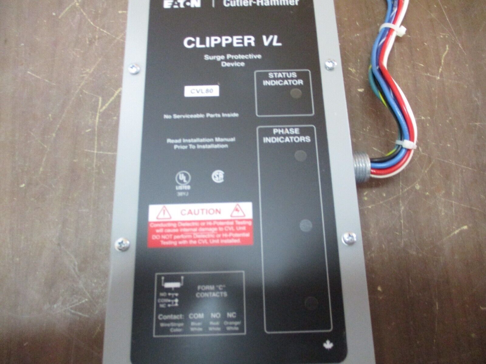 Eaton Surge Suppressor / EMI Filter CVL080CH208YBDRSX Style: A0PX2H1807 208V