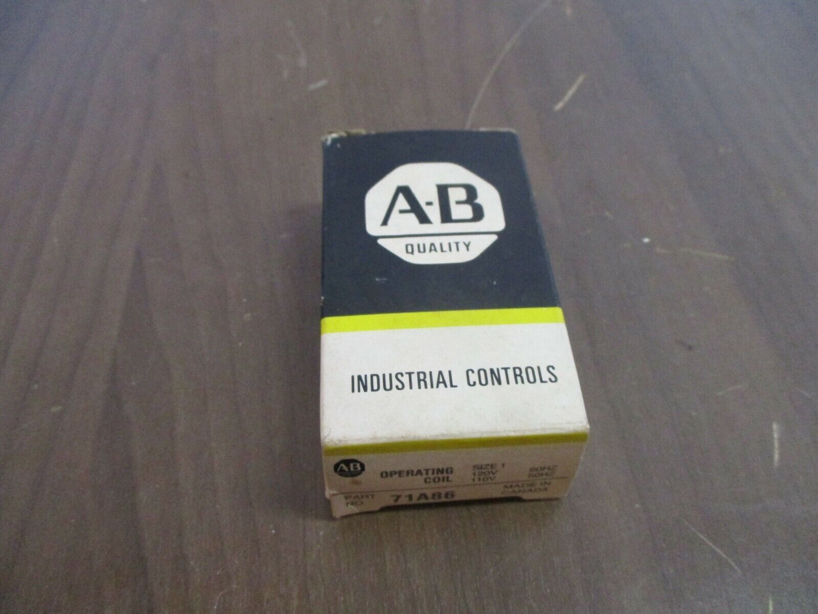 Allen-Bradley Magnetic Coil 71A86 120V@60Hz 110V@50Hz Size 1 New Surplus