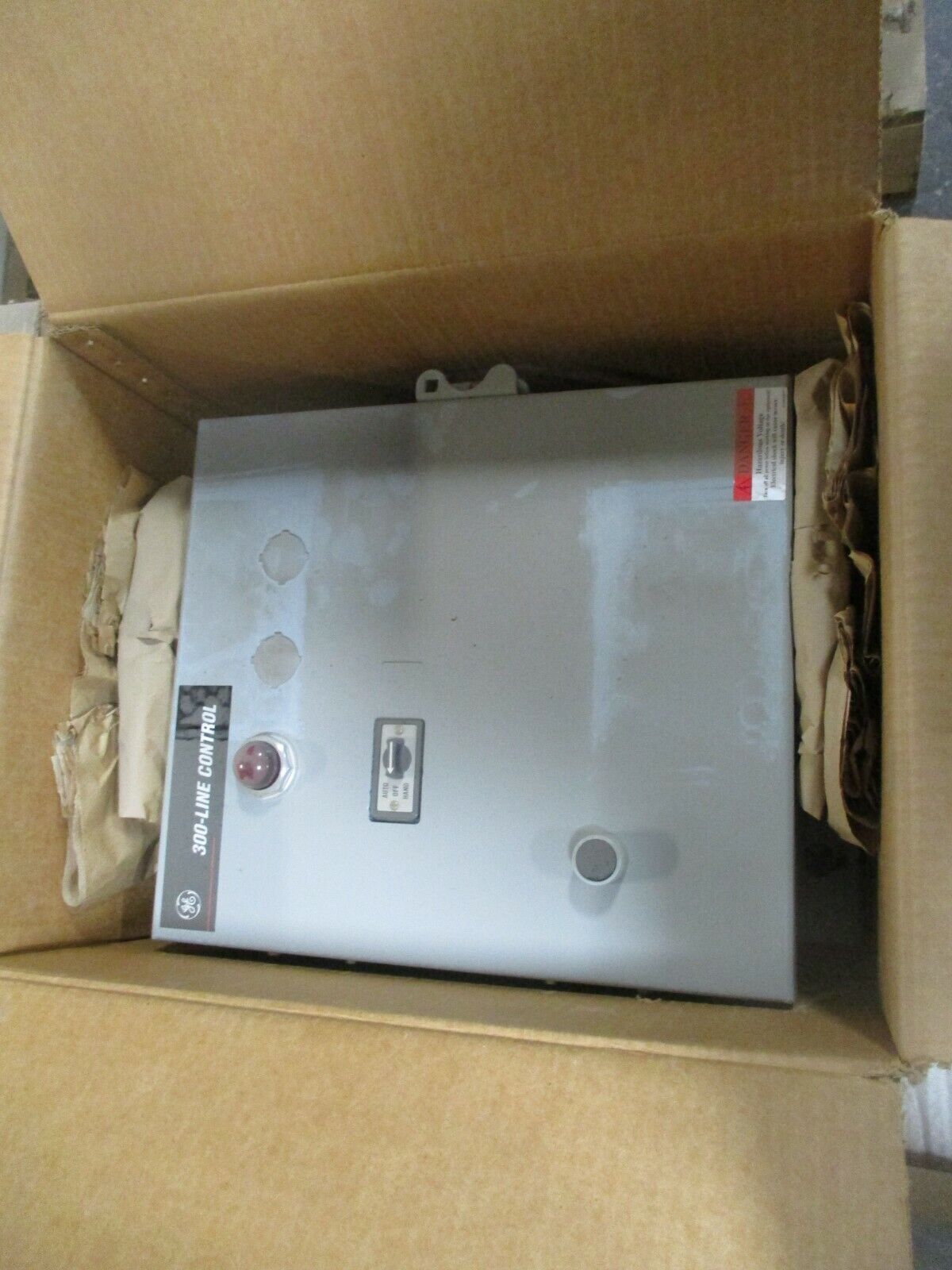 GE Size 0 Enclosed Starter CR306B16500ADTDJ 460V 3P 24V Coil New Surplus
