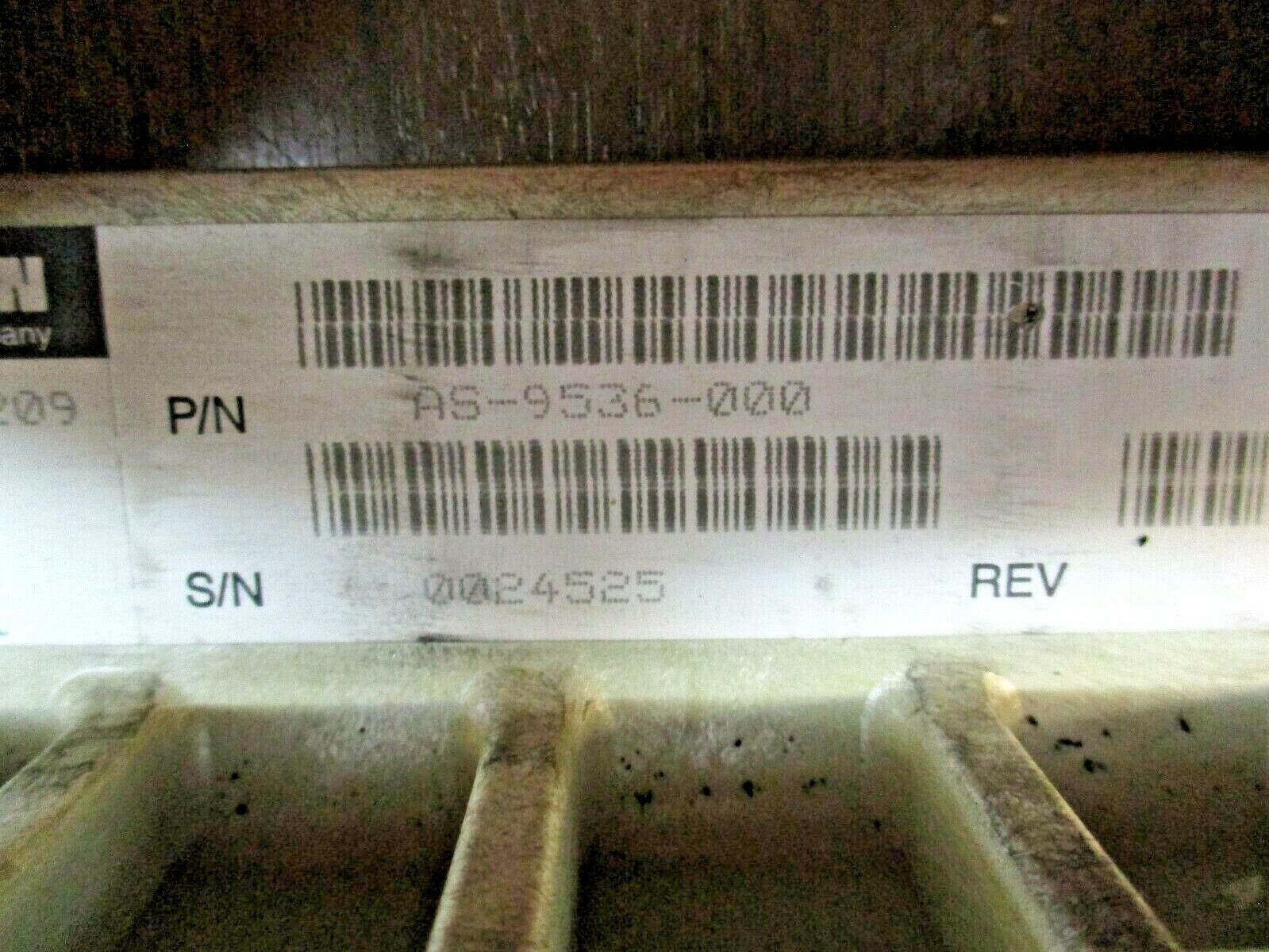 AEG Modicon AS-H827-209 PLC Rack AS-9536-000 Used