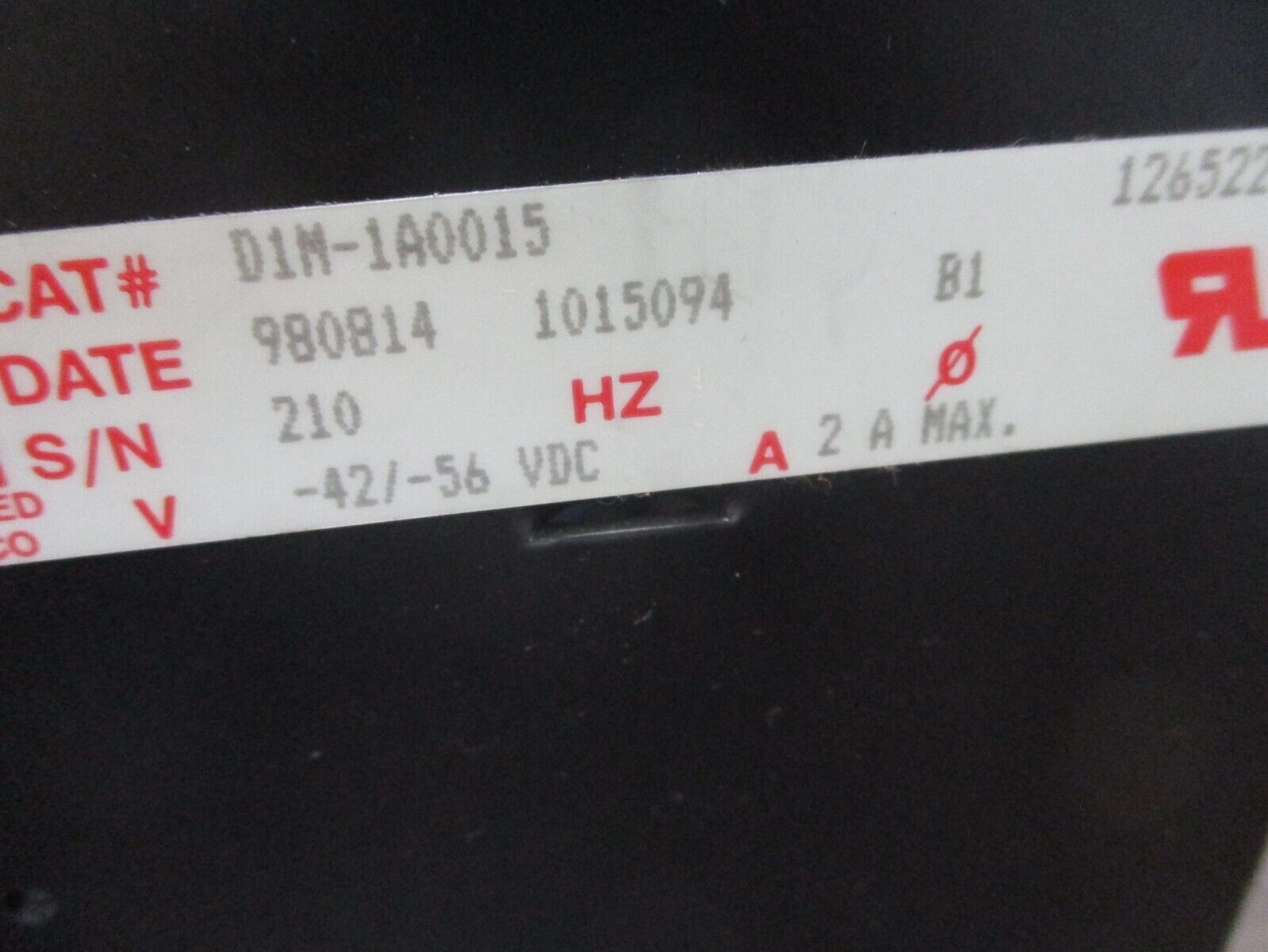 ADC DSX-1 Cross Connect D1M-1A0015 42/56VDC 2A Used