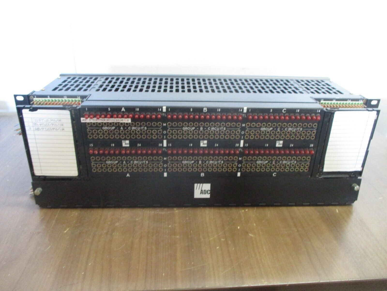 ADC DSX-1 Cross Connect D1M-1A0015 42/56VDC 2A Used