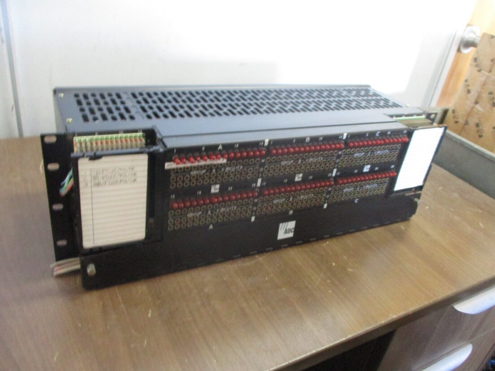 ADC DSX-1 Cross Connect D1M-1A0015 42/56VDC 2A Used