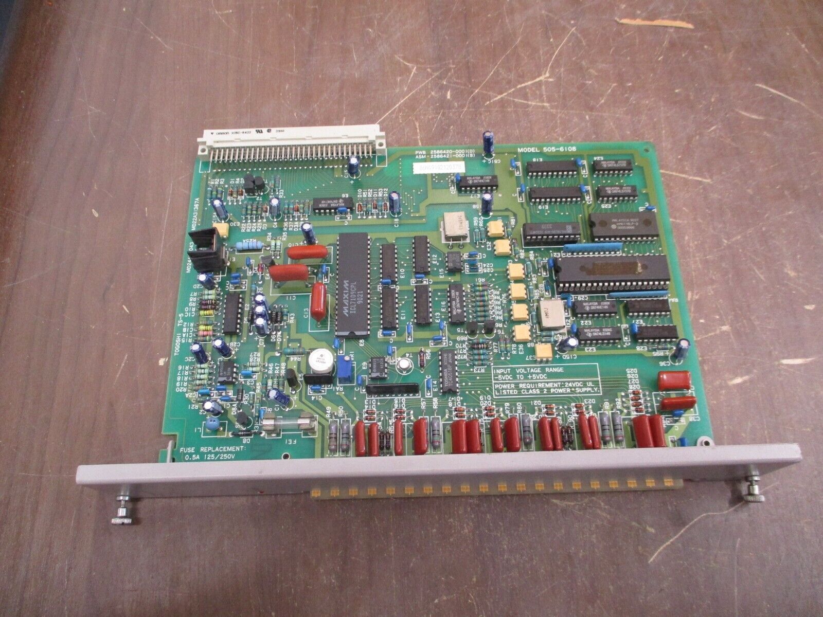 Siemens Analog Input Module 505-6108 8-Ch Used