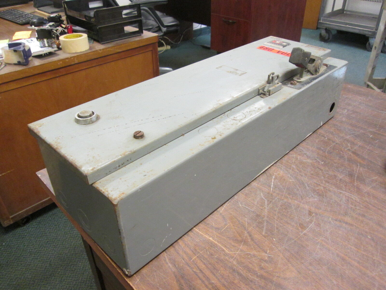 Cutler-Hammer Breaker Size 1 Combination A40CGT0-1 120V Coil 27A Used