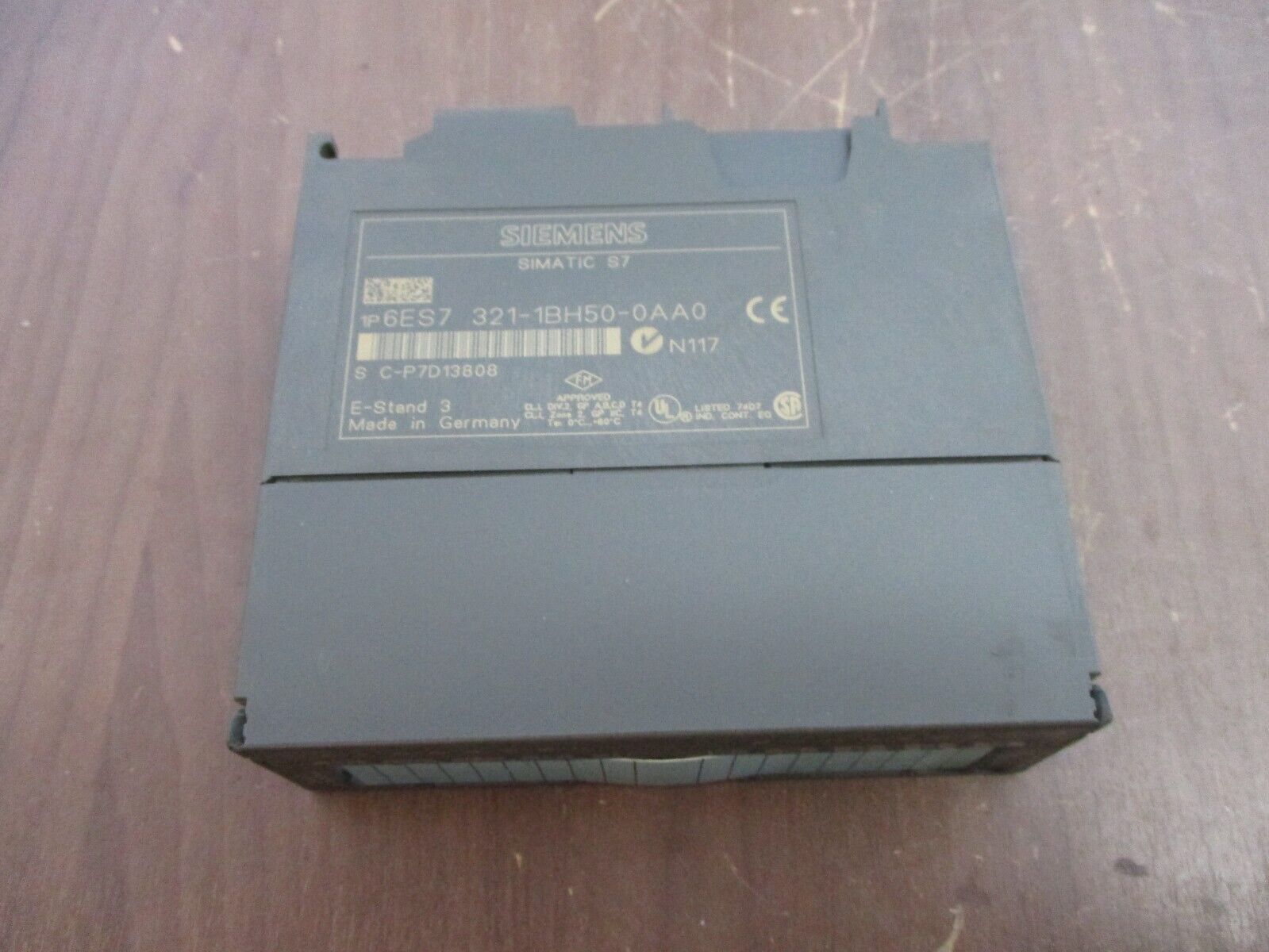 Siemens Simatic S7 Digital Input Module 6ES7 321-1BH50-0AA0 Used