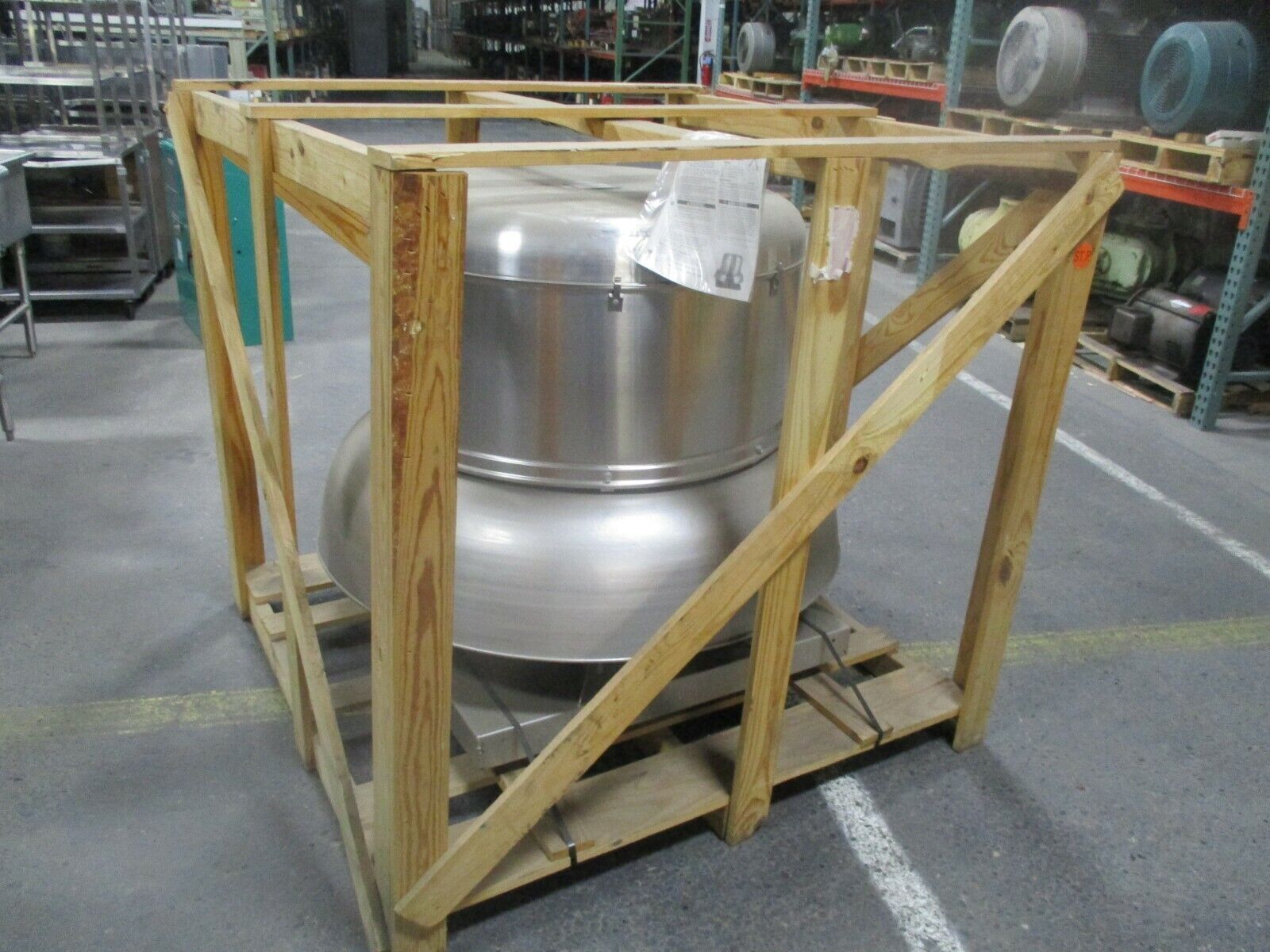 Cook Exhaust Fan 270 ACE 270C73 1HP 5360CFM 573RPM 460V 3PH 60Hz New Surplus