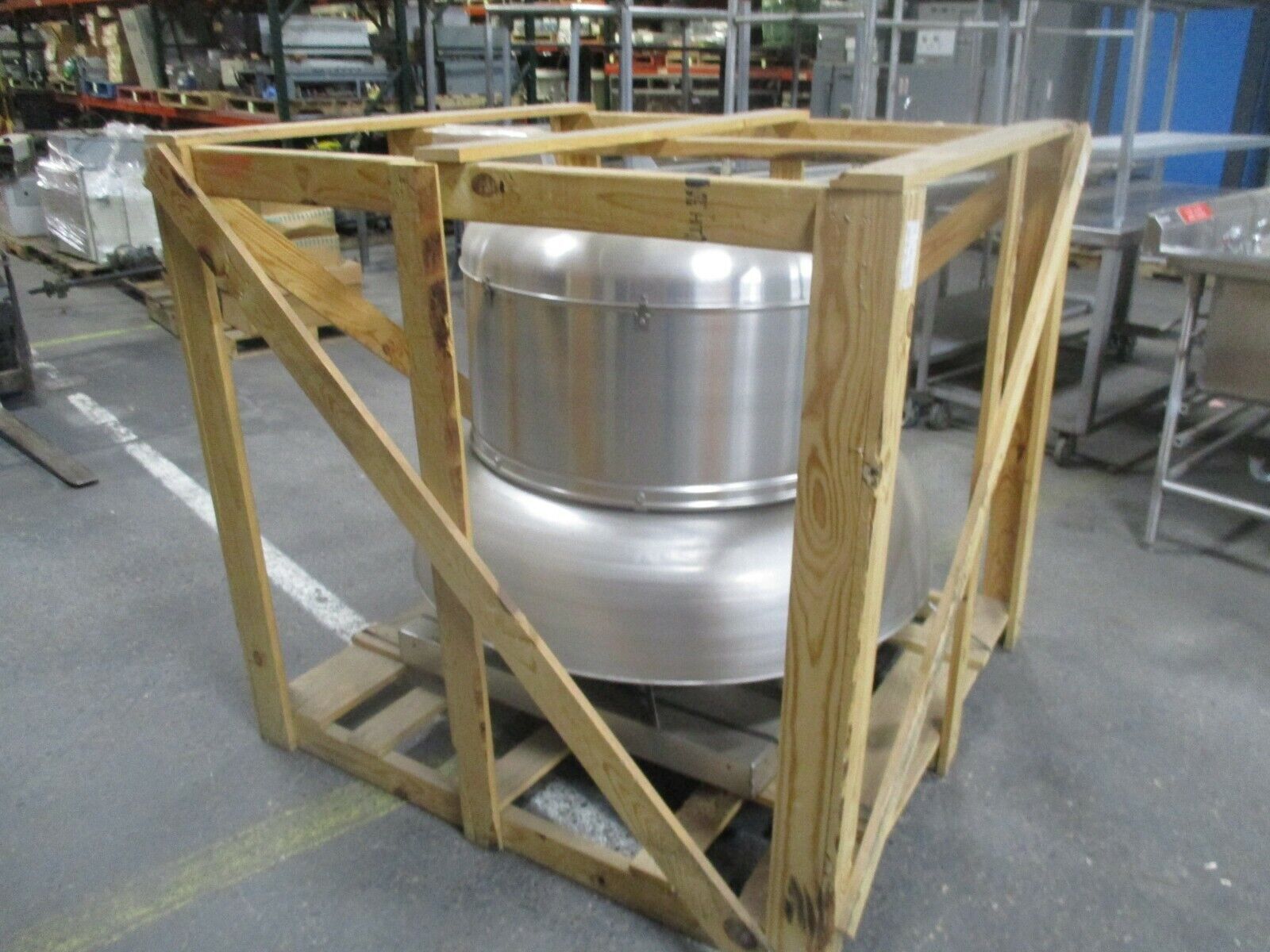 Cook Exhaust Fan 270 ACE 270C73 1HP 5360CFM 573RPM 460V 3PH 60Hz New Surplus