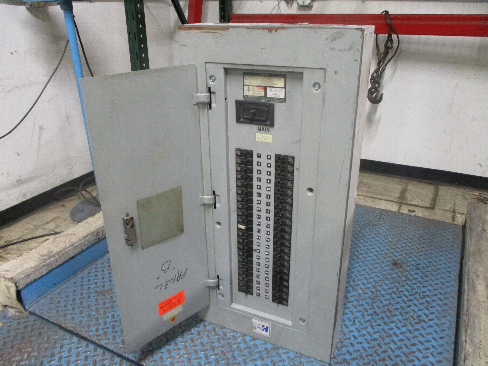 Siemens Main Breaker Circuit Breaker Panel BG42MB4225STM 225A Main 42-Slot Used