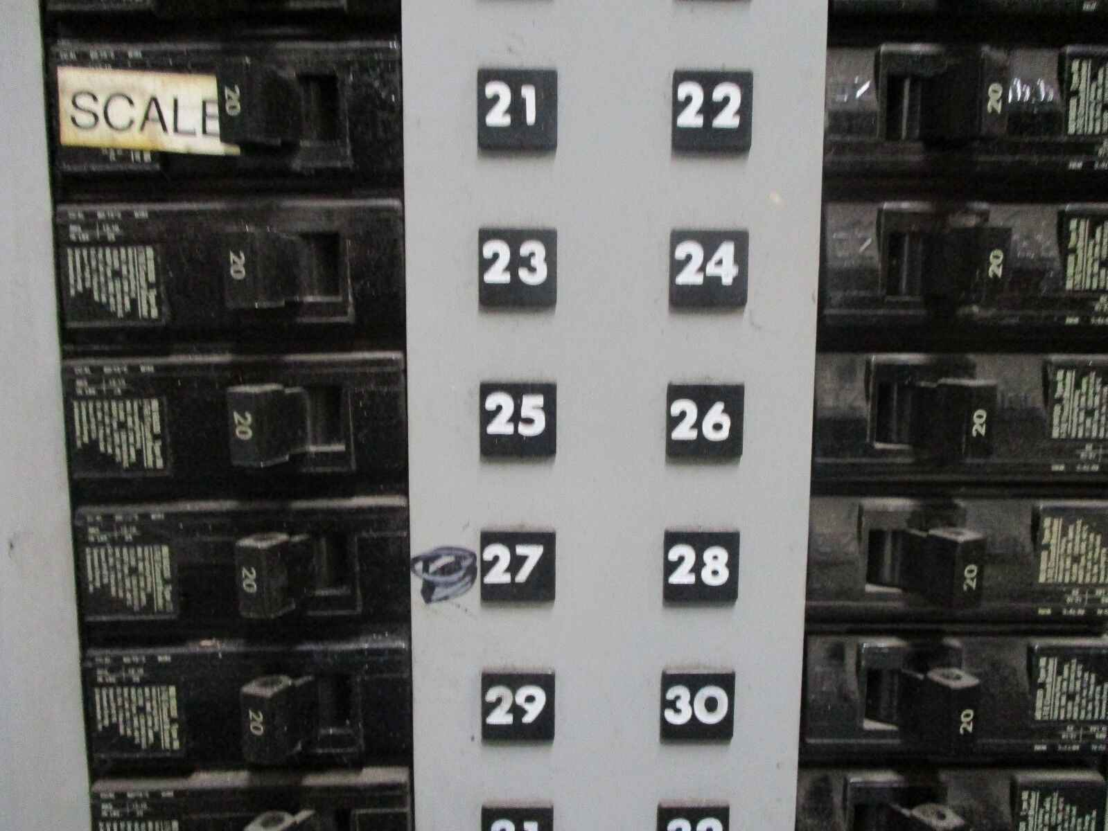 Siemens Main Breaker Circuit Breaker Panel BG42MB4225STM 225A Main 42-Slot Used