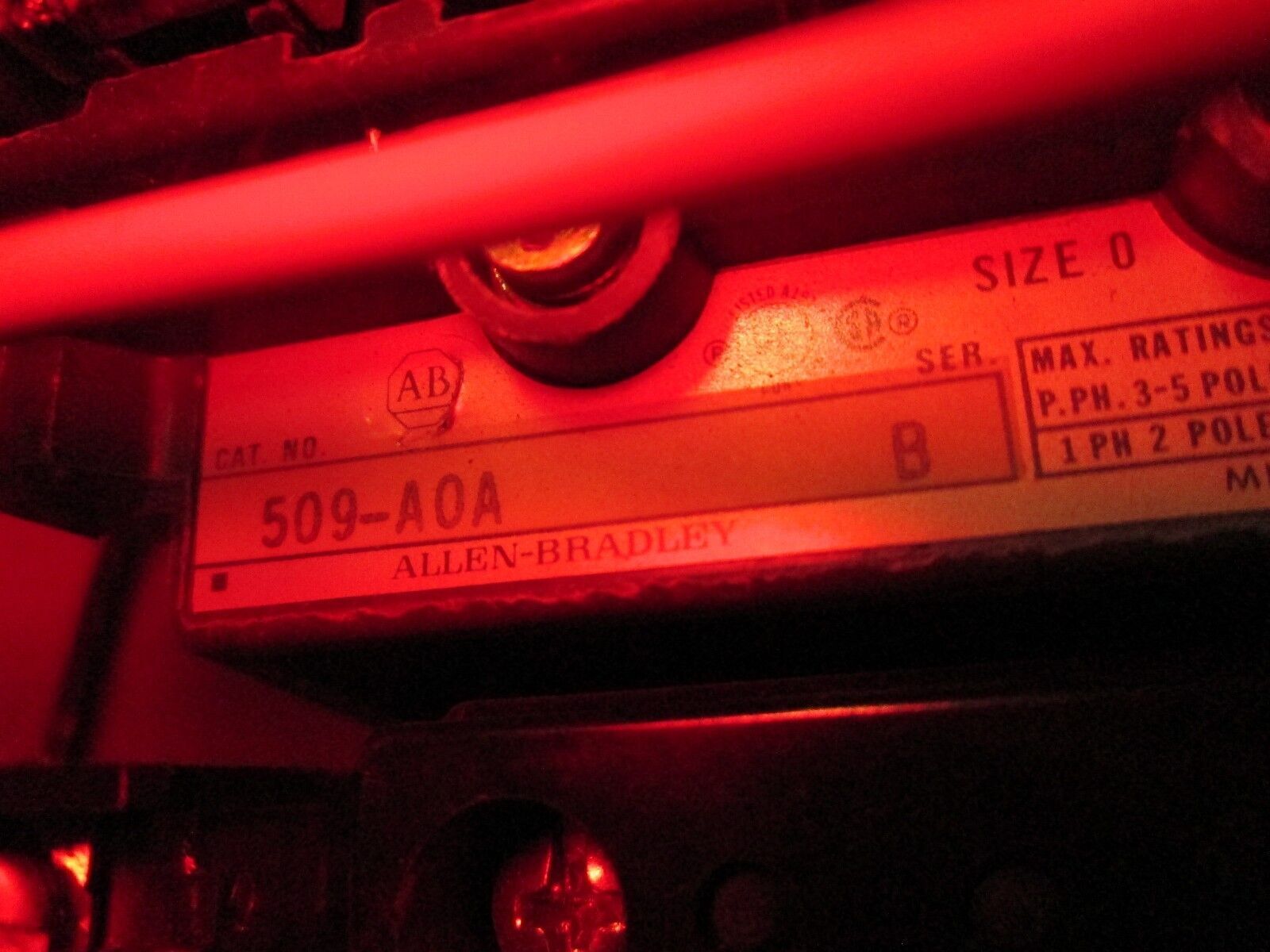 Allen-Bradley Fusible Combination 512-AAA-24 Size 0 Used