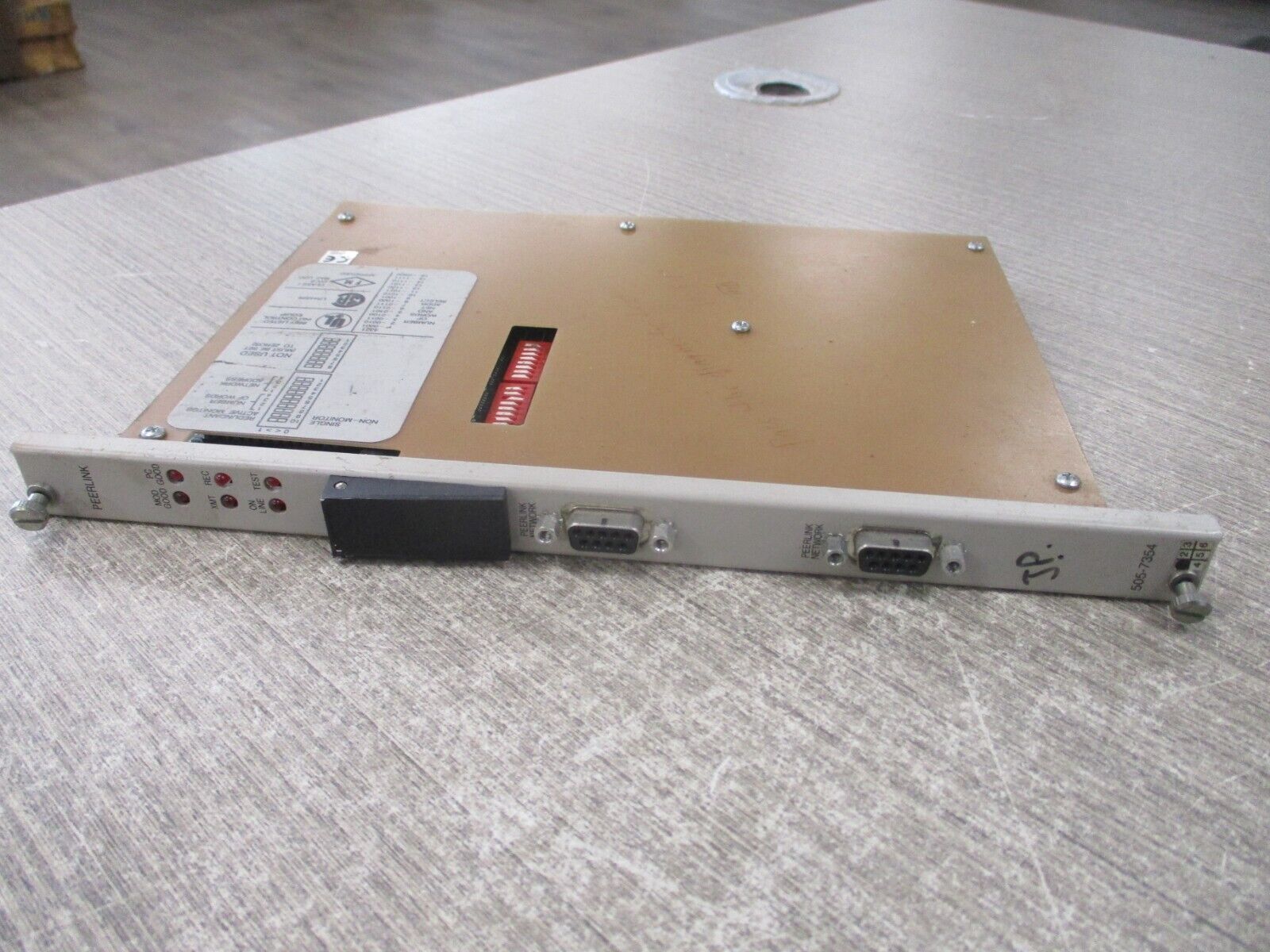 Siemens Peerlink Communications Module 505-7354 Used