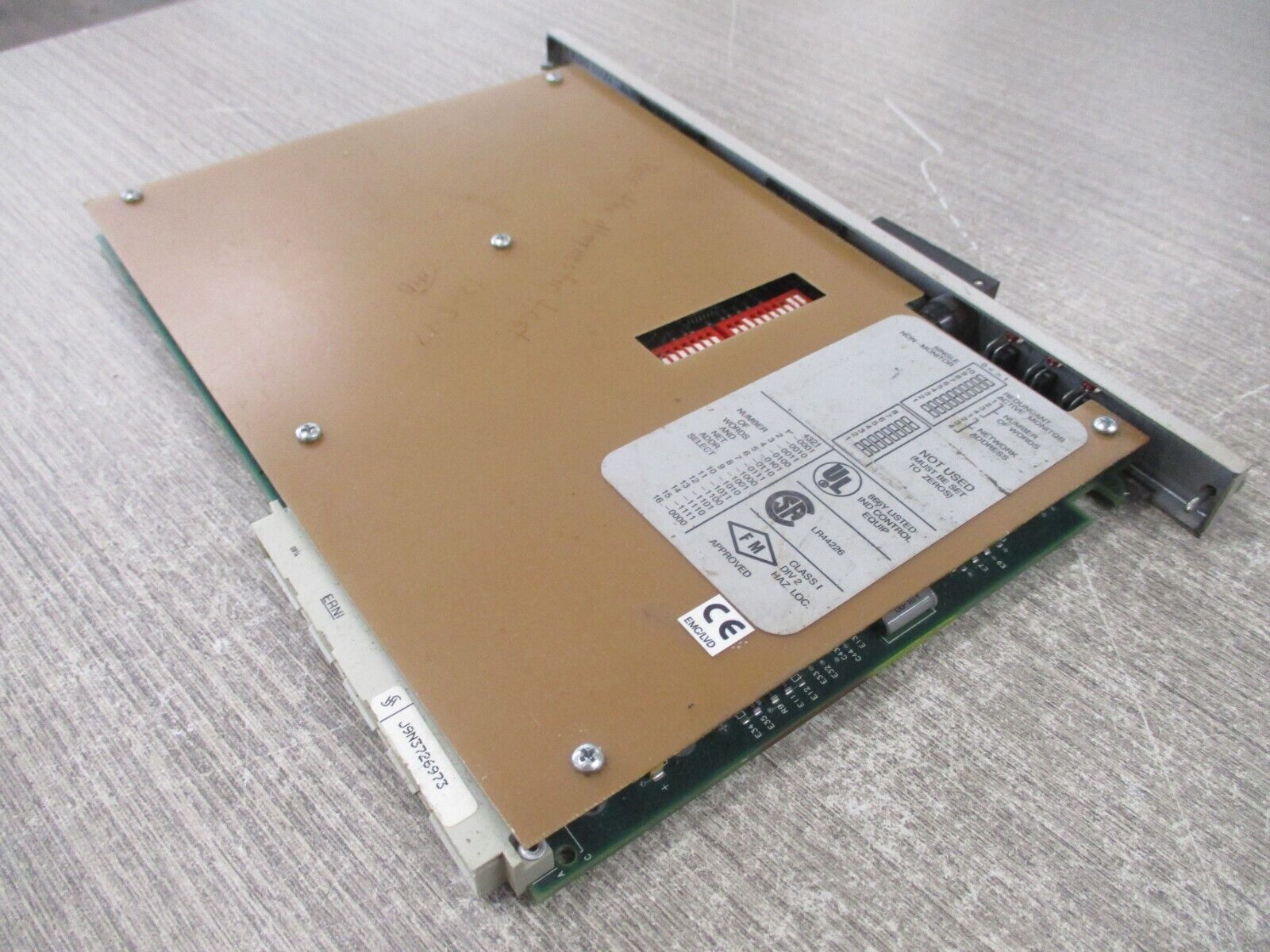 Siemens Peerlink Communications Module 505-7354 Used