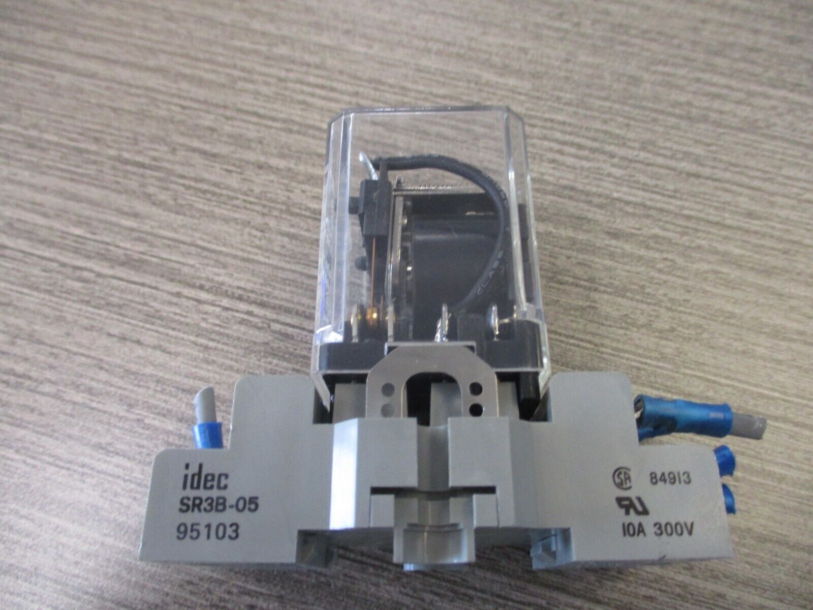 Magnecraft &struthers-dunn relay A283XBX69C 110 VDC coil w/Base used.