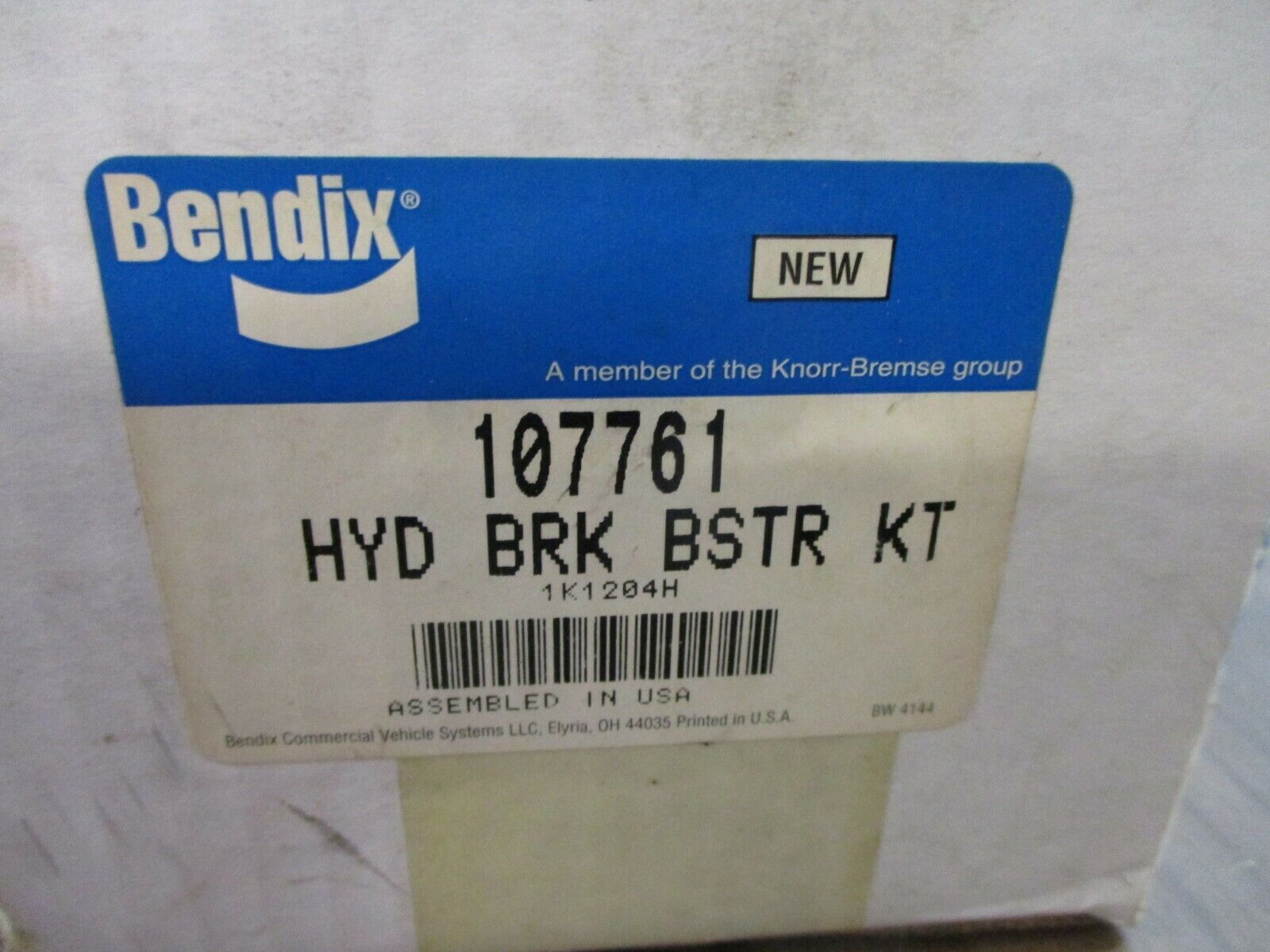 Bendix Hydraulic Brake Parts Kit 107761 New Surplus