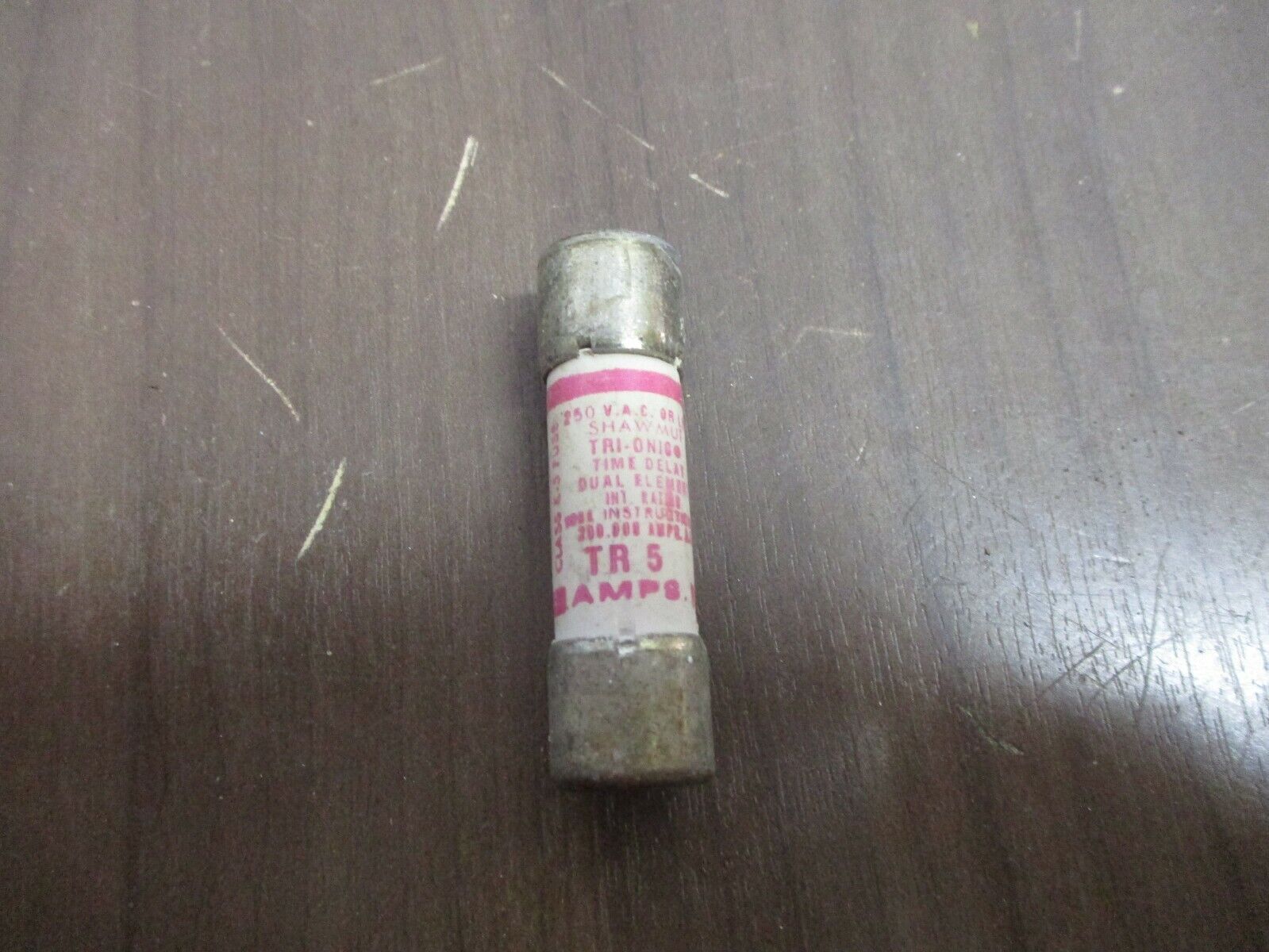 Shawmut Tri-Onic Fuse TR 5 5A 250V *Lot of 18* Used