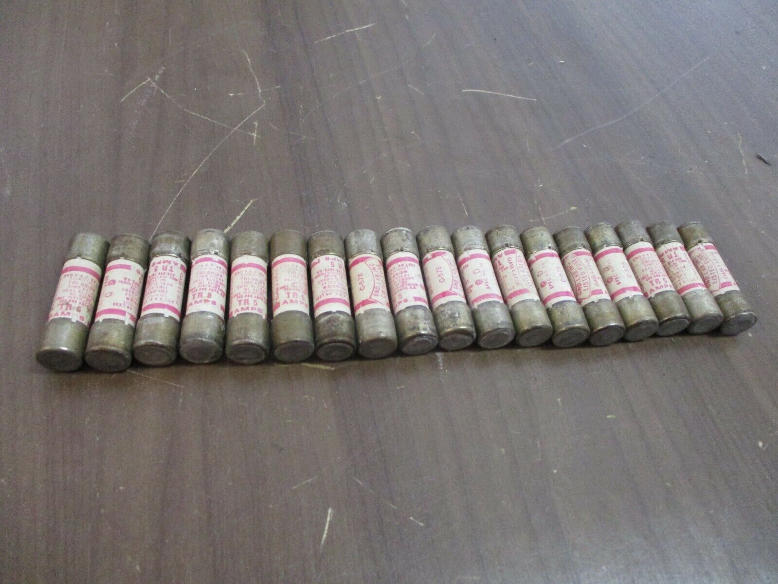 Shawmut Tri-Onic Fuse TR 5 5A 250V *Lot of 18* Used