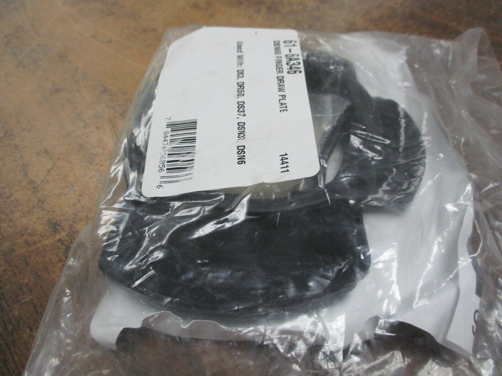 Meltric DSN60 Finger Draw Plate 61-6A346 Use With: DS3, DR50, DS37, DSN37, DSN6