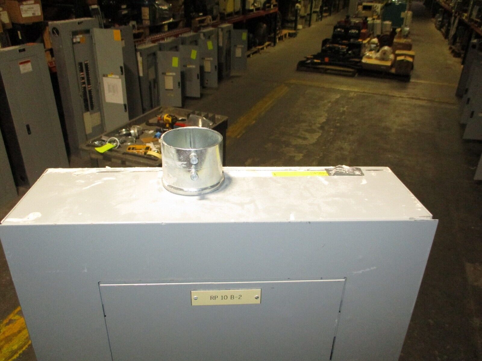 GE Main Lug Breaker Panel AQF3422MTX 225A Max 208/120V 3Ph 4W *No Lugs* Used