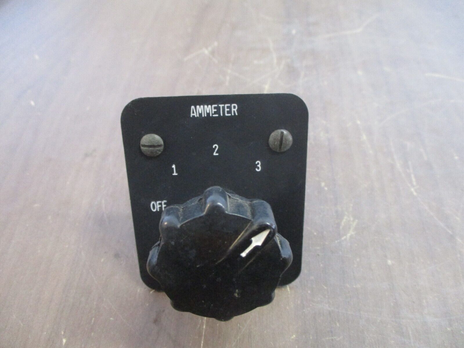 Electroswitch Series 31 Ammeter Rotary Switch 3110C 0540 Used