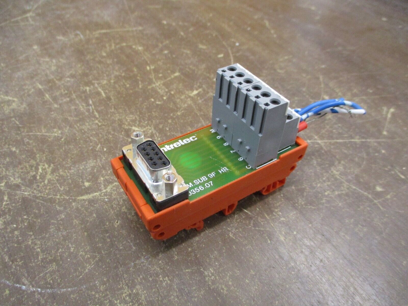 Entrelec BFM.SUB 9F HR Connection Interface 20356.07 Used