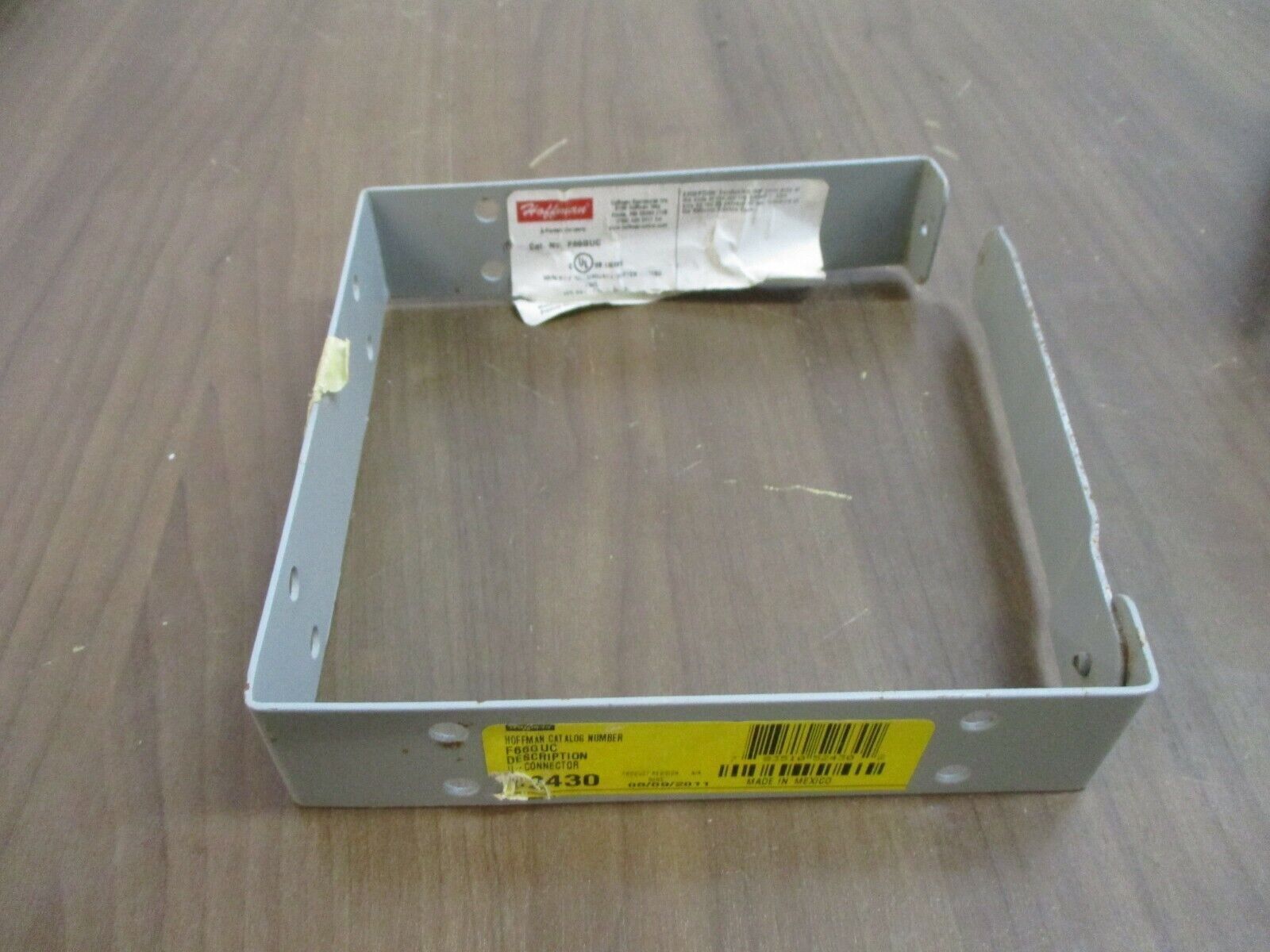 Hoffman U-Connector F66GUC 6x6" *Lot of 5* Used