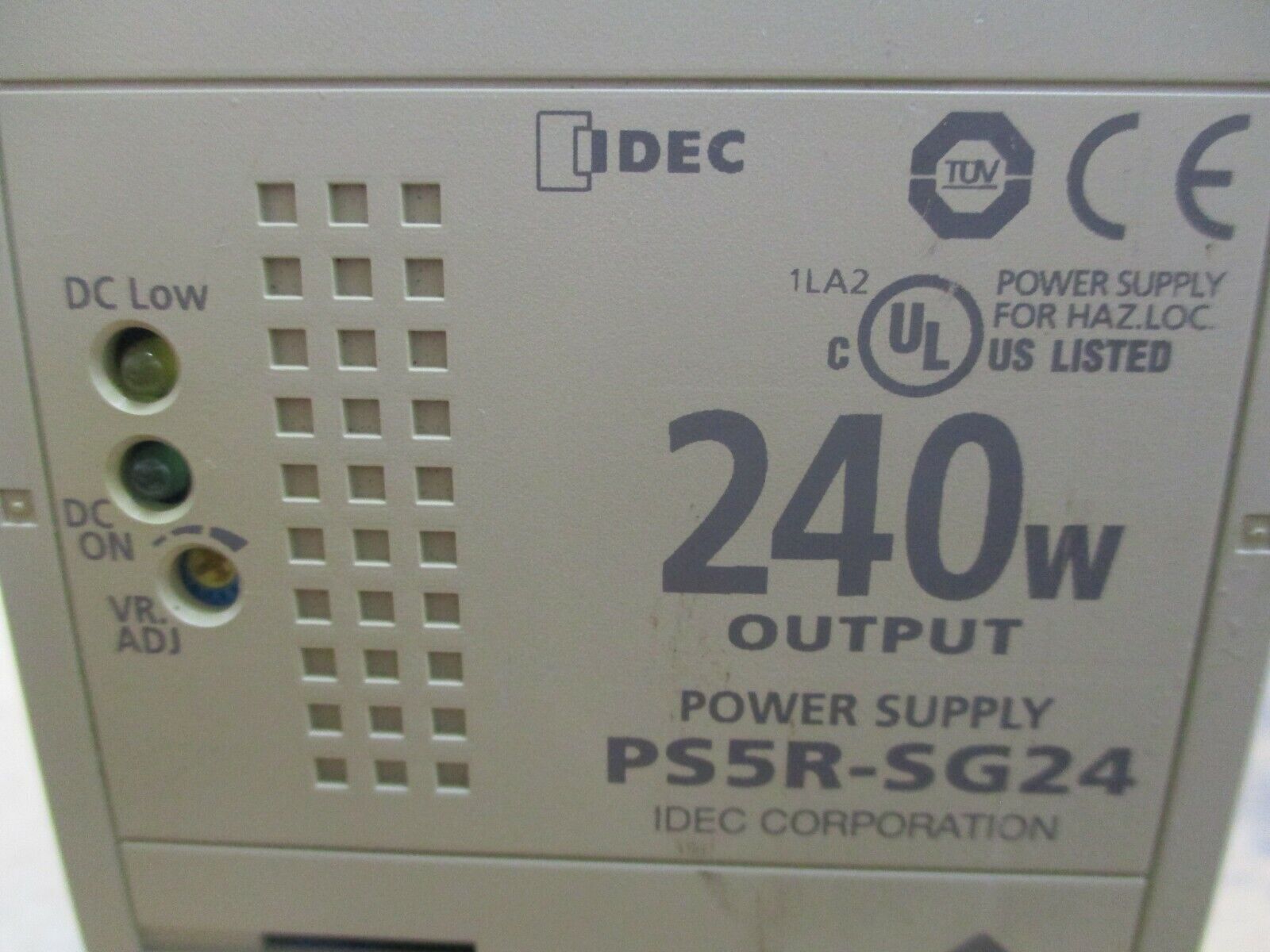 IDEC 240W Power Supply PS5R-SG24 Used