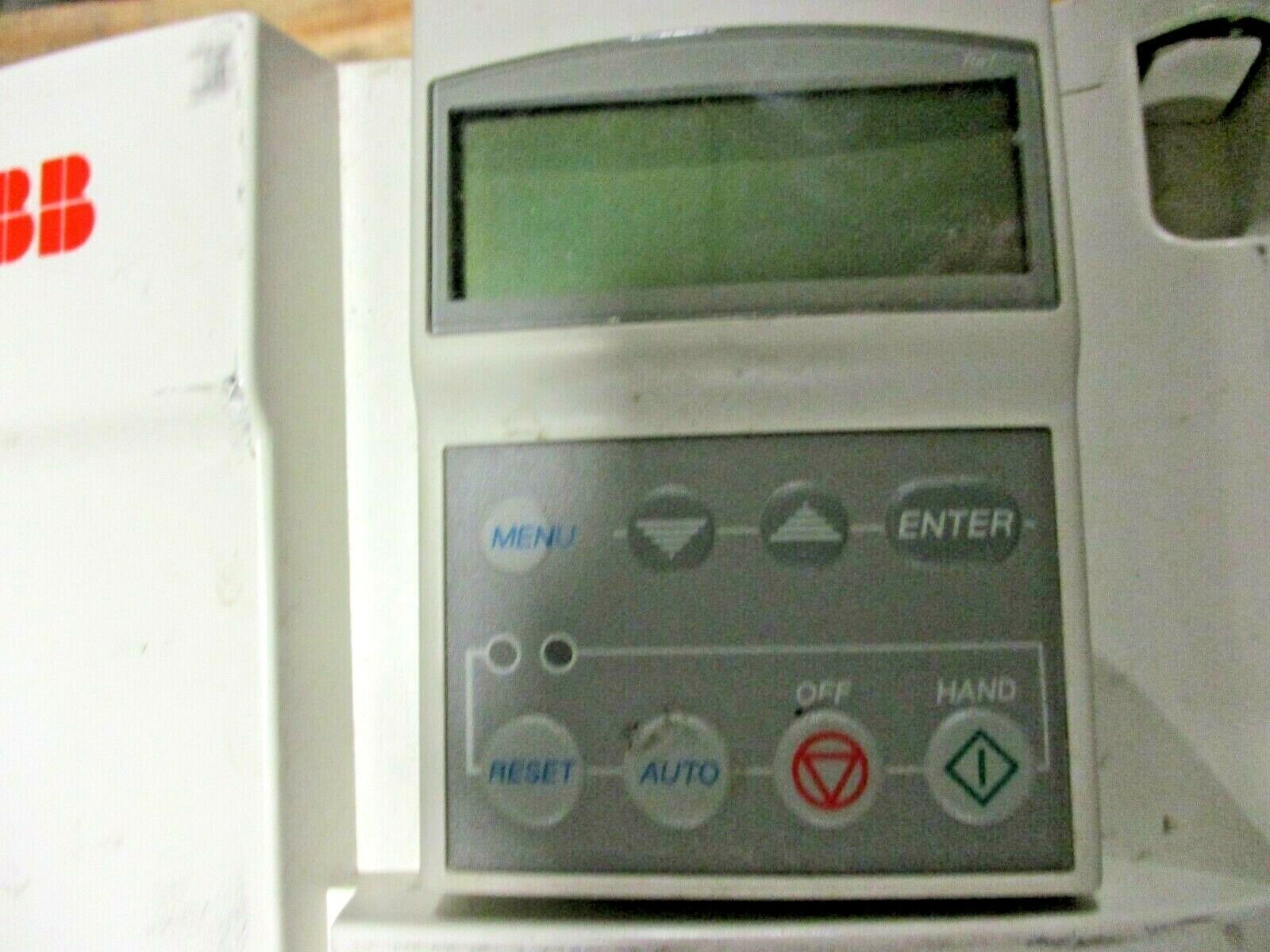 ABB ACH401 AC Drive ACH401602532 30HP 3Ph w/ Keypad Used