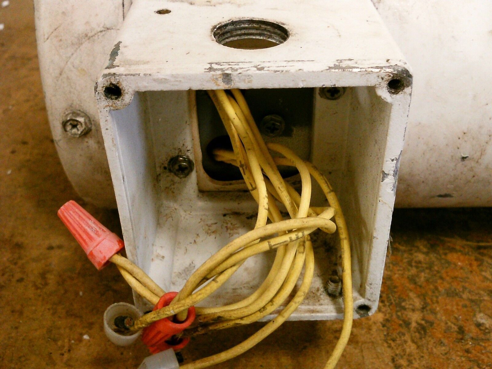 Marathon PowerWash XT Washdown Motor w/ Gear KVK56T17V5330B B 1HP 1800RPM Used