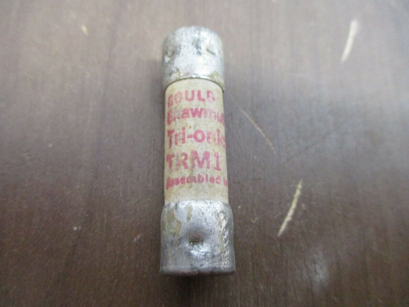 Gould Shawmut Tri-Onic Fuse TRM1 1A 250V *Lot of 3* Used