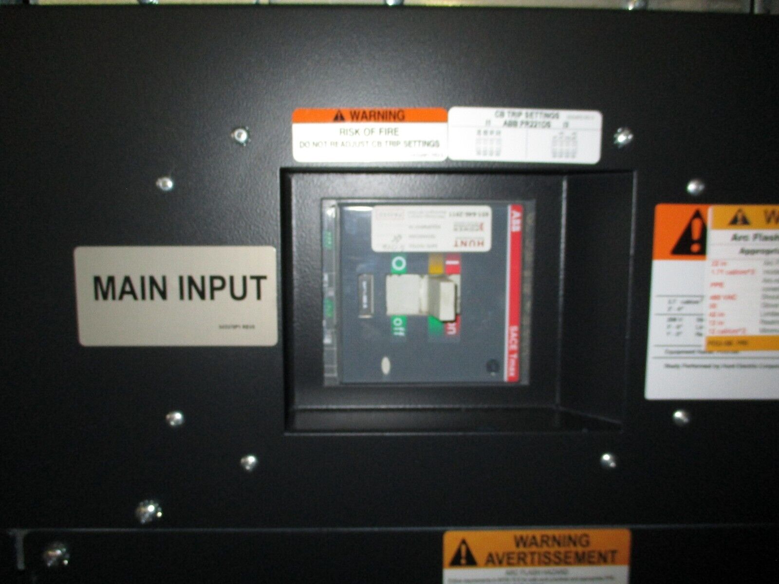 Emerson Liebert Power Distribution Unit FPA30C150DS7388 MFD: 2016 Used