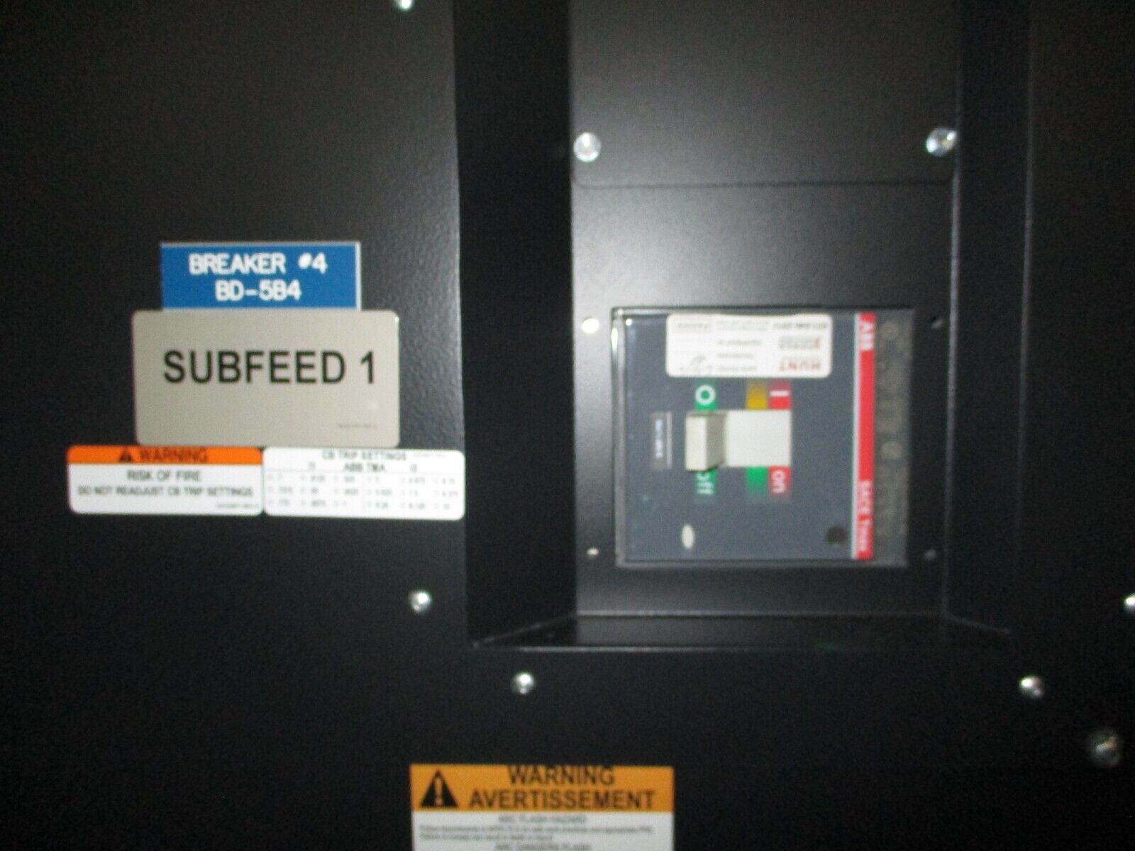 Emerson Liebert Power Distribution Unit FPA30C150DS7388 MFD: 2016 Used