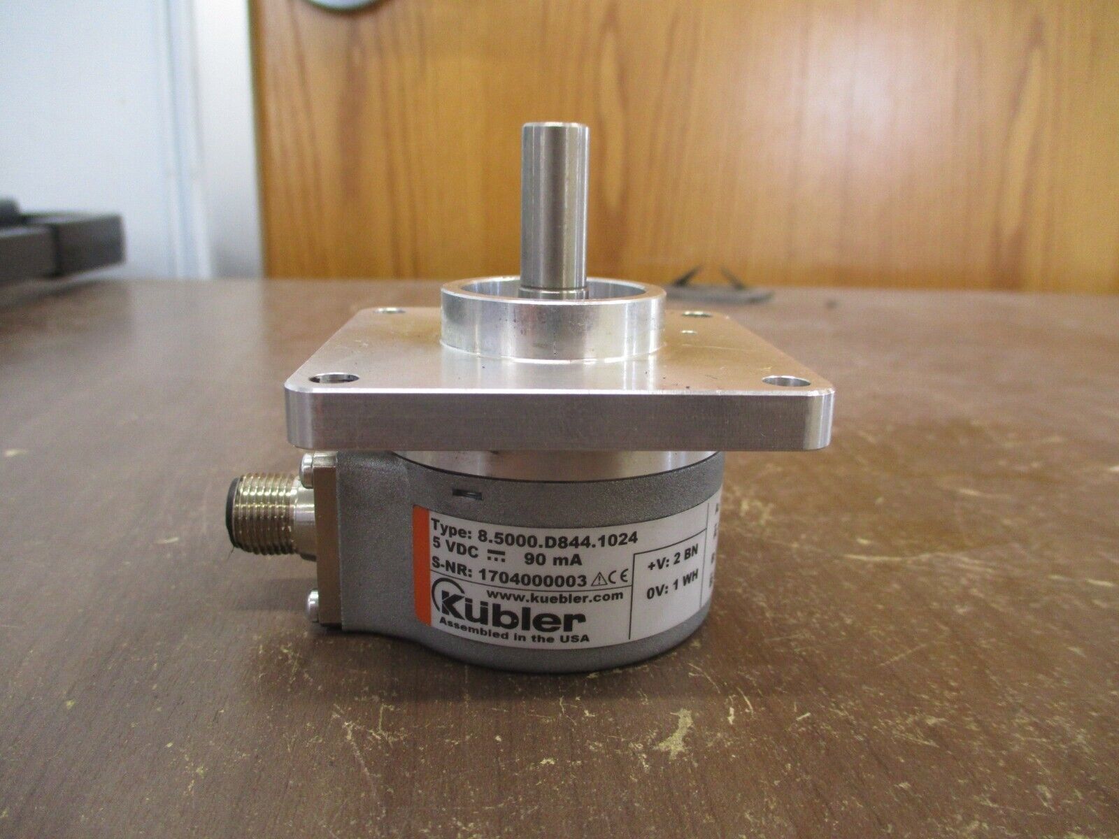 Kubler Encoder 8.5000.D844.1024 5VDC 90mA Used